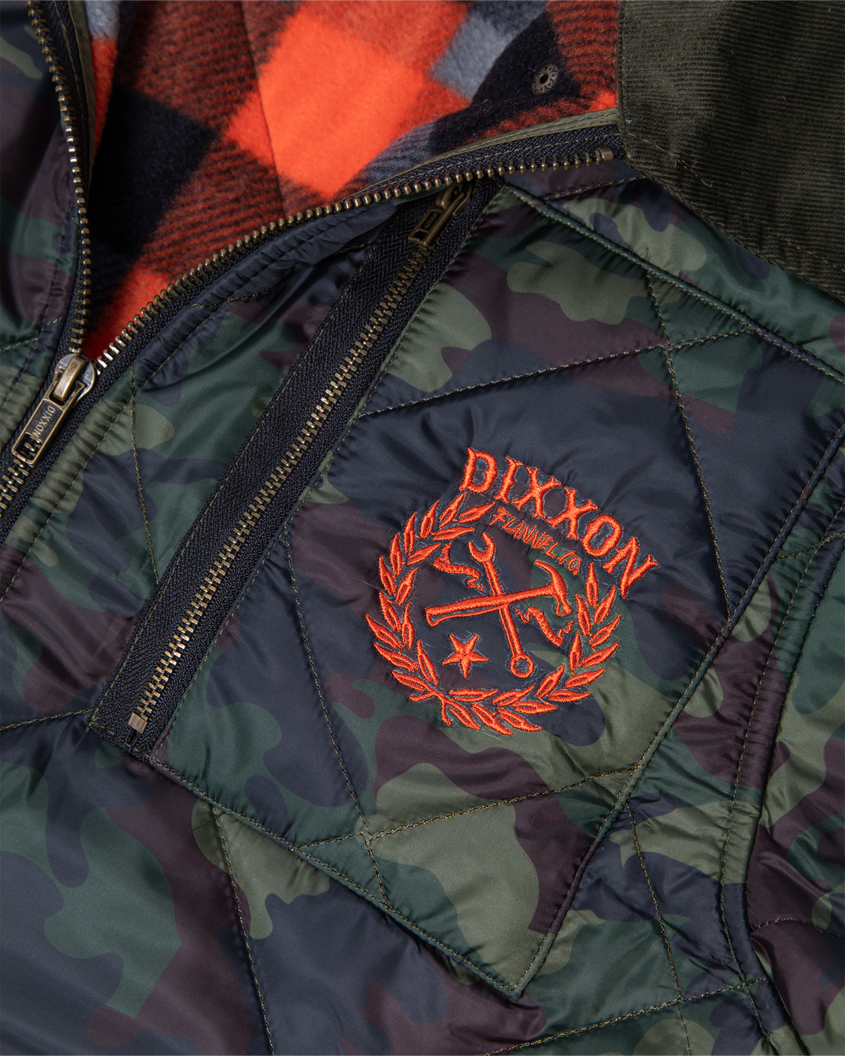 Woodland Diamond Stitch Quilted Jacket view 16