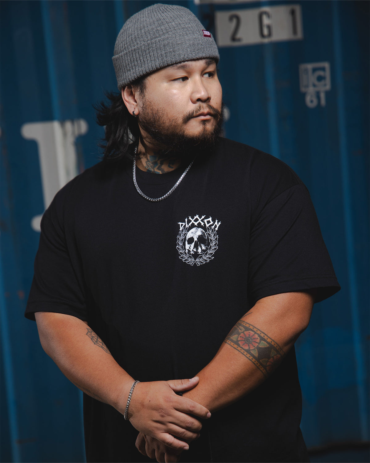 Deadly Crest T-Shirt - Black view 3