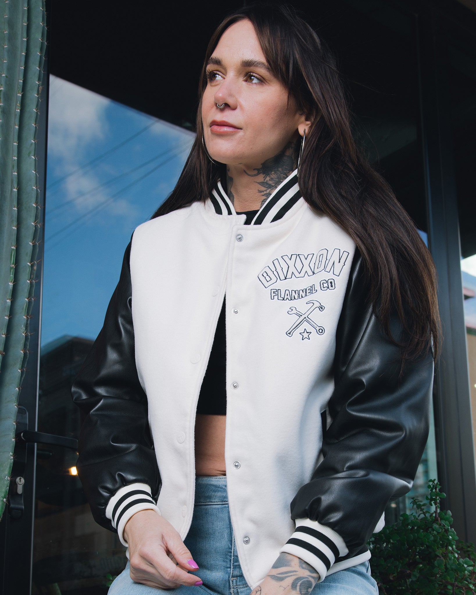 Women's Absolute Defiance Wool Varsity Jacket | Dixxon
