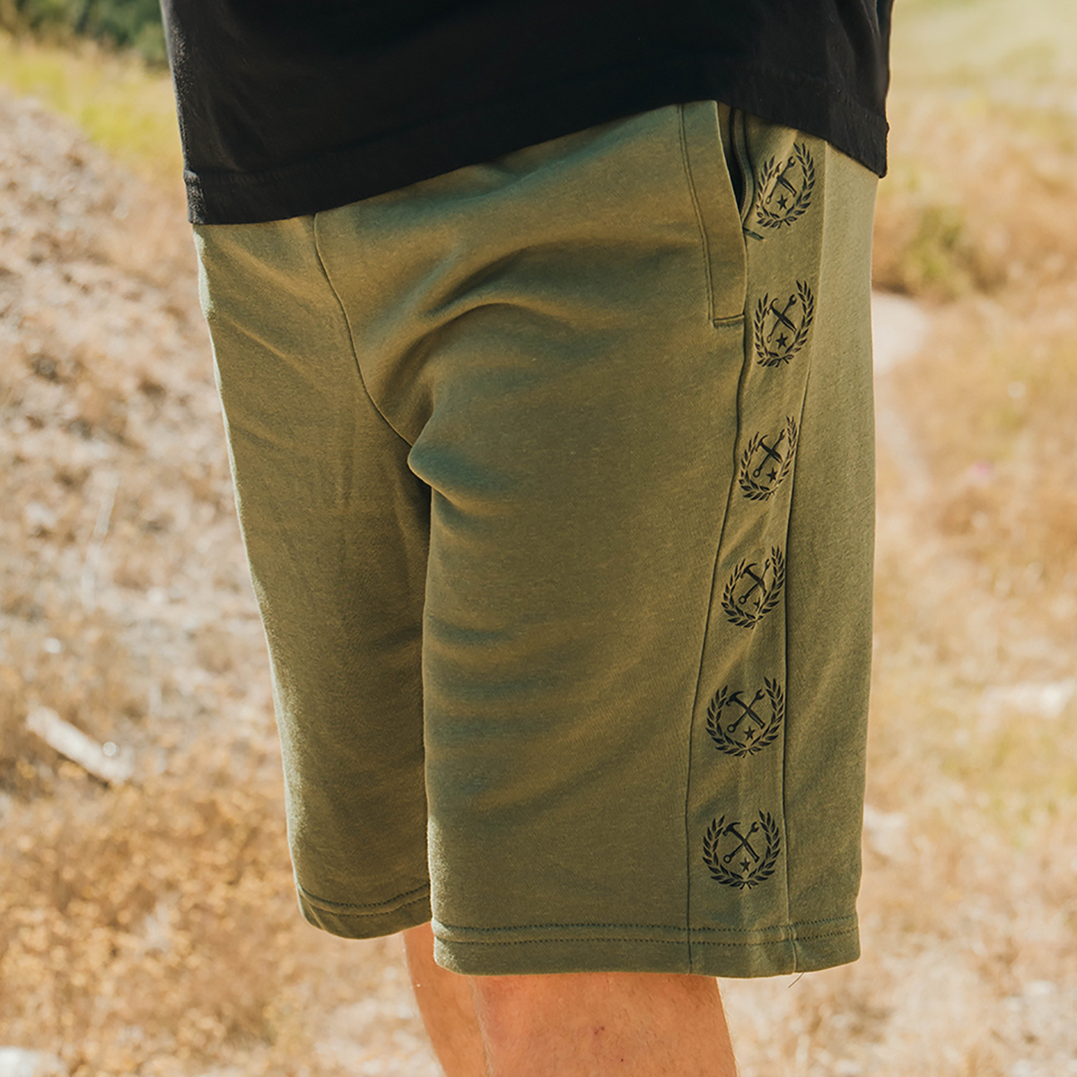 Men's Track Shorts - O.D. Green | Dixxon Flannel Co.