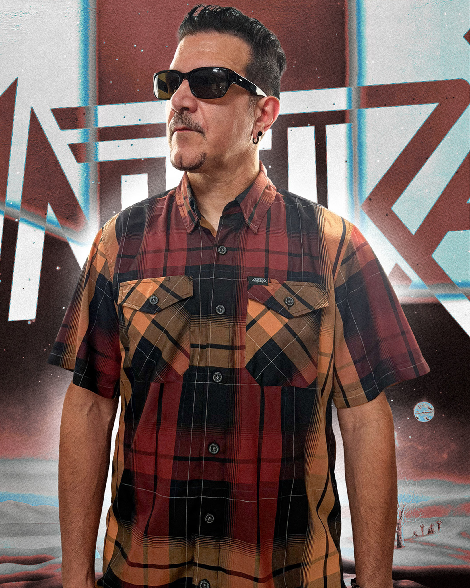 Anthrax: Persistence of Time Bamboo Short Sleeve view 1