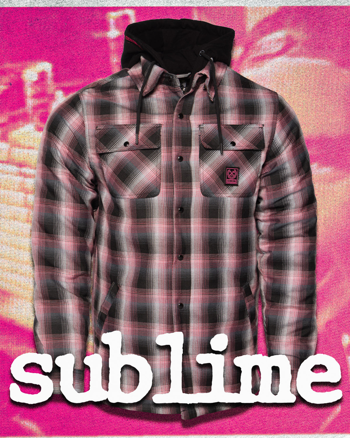 Sublime 'Robbin' the Hood' Hooded Flannel Jacket view 1