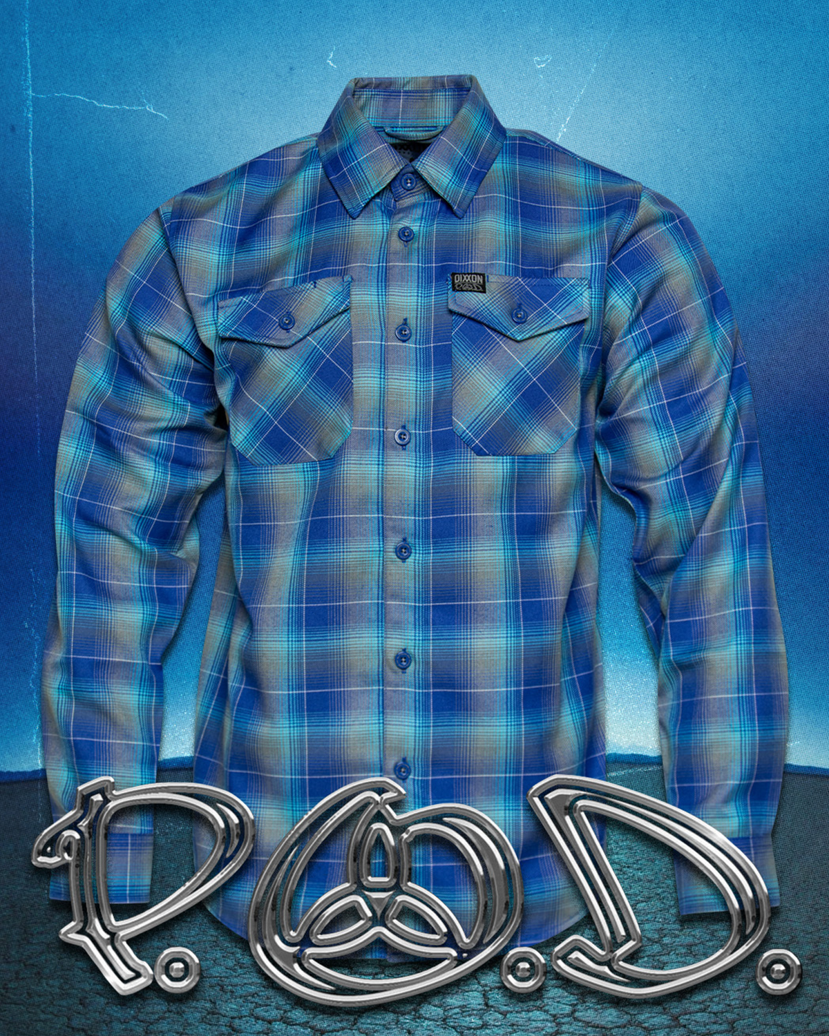P.O.D. Satellite Flannel view 1