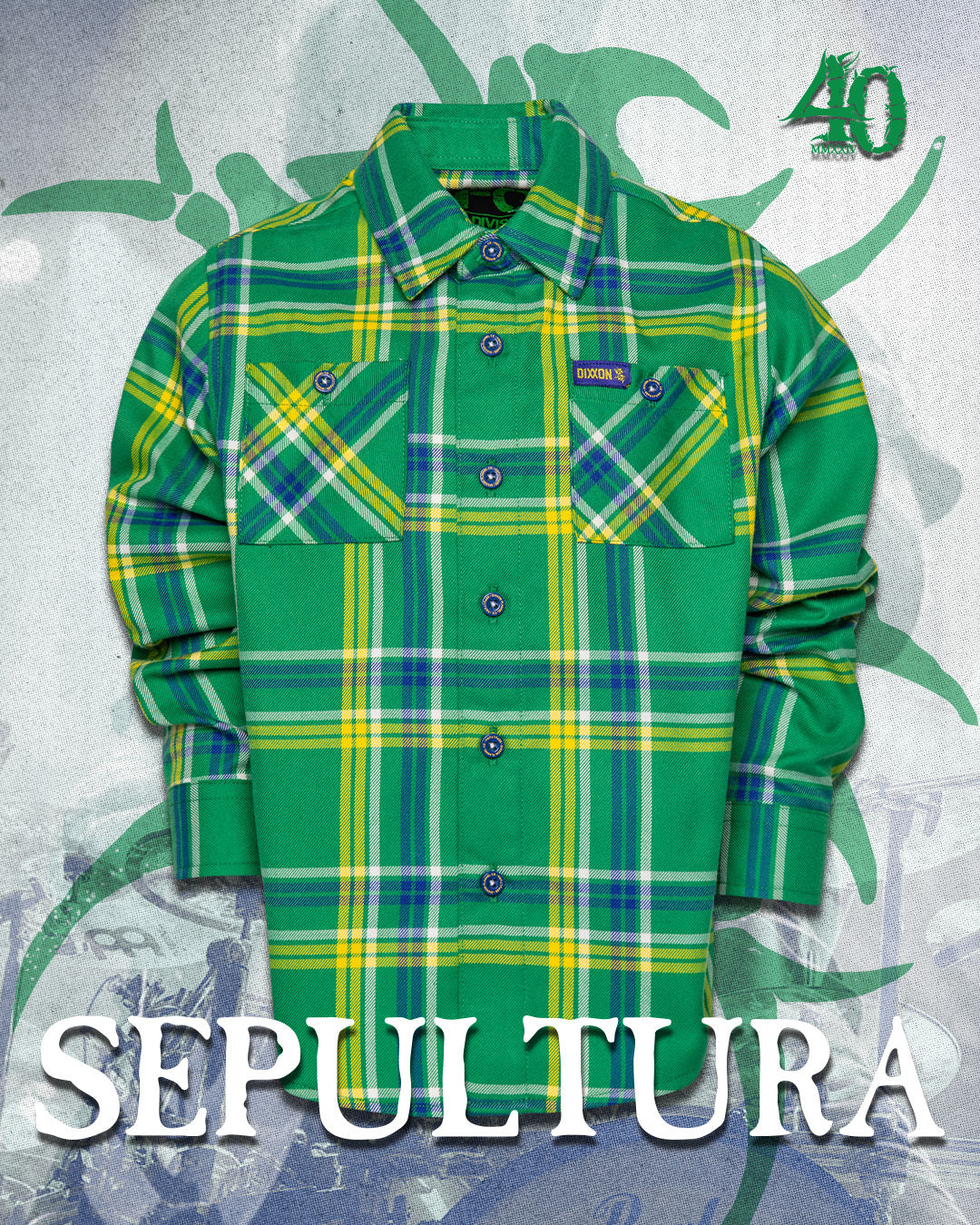Youth Sepultura Flannel view 1