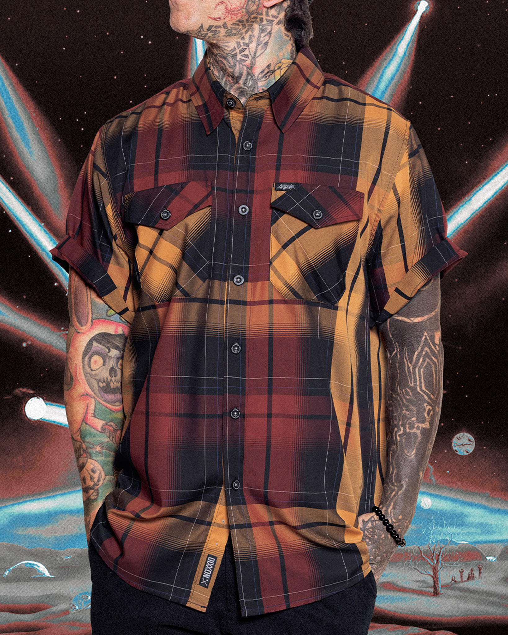 Anthrax: Persistence of Time Bamboo Short Sleeve view 8