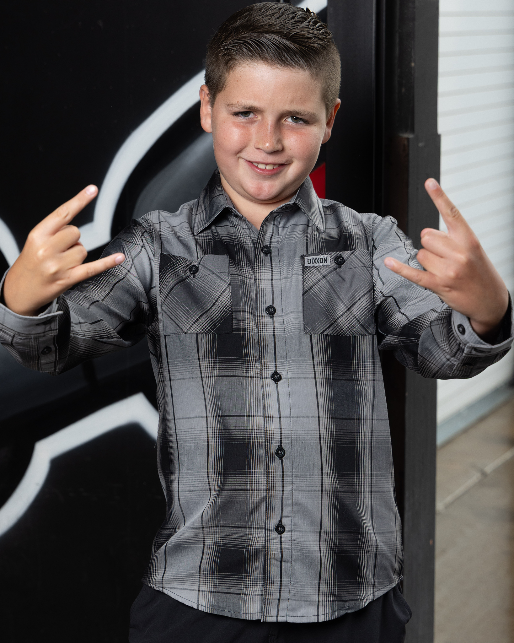 Youth Asphalt Bamboo Long Sleeve view 1