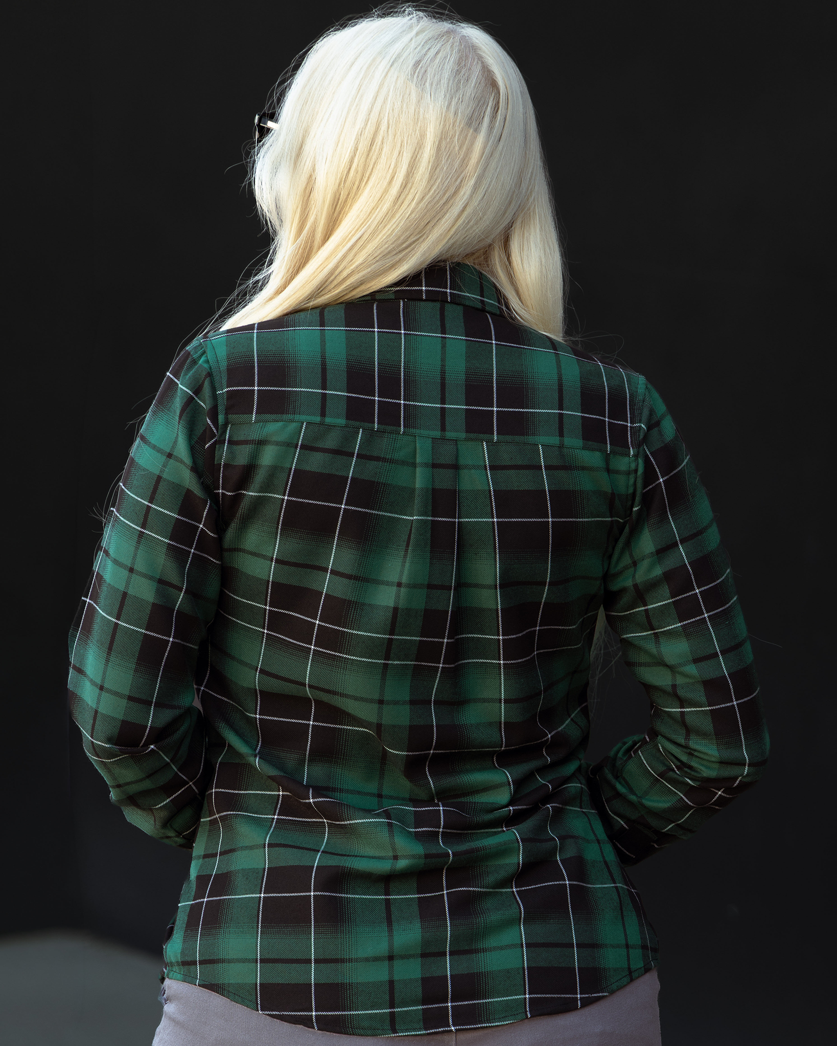 Women's BRG Flannel view 3