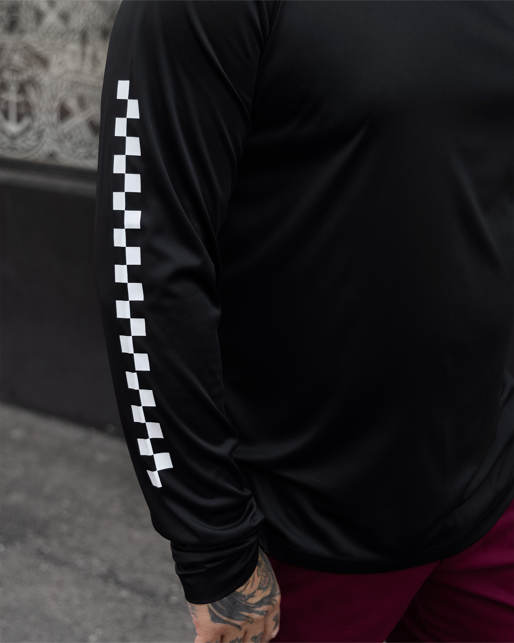 Bones UV Long Sleeve T-Shirt - Black view 5