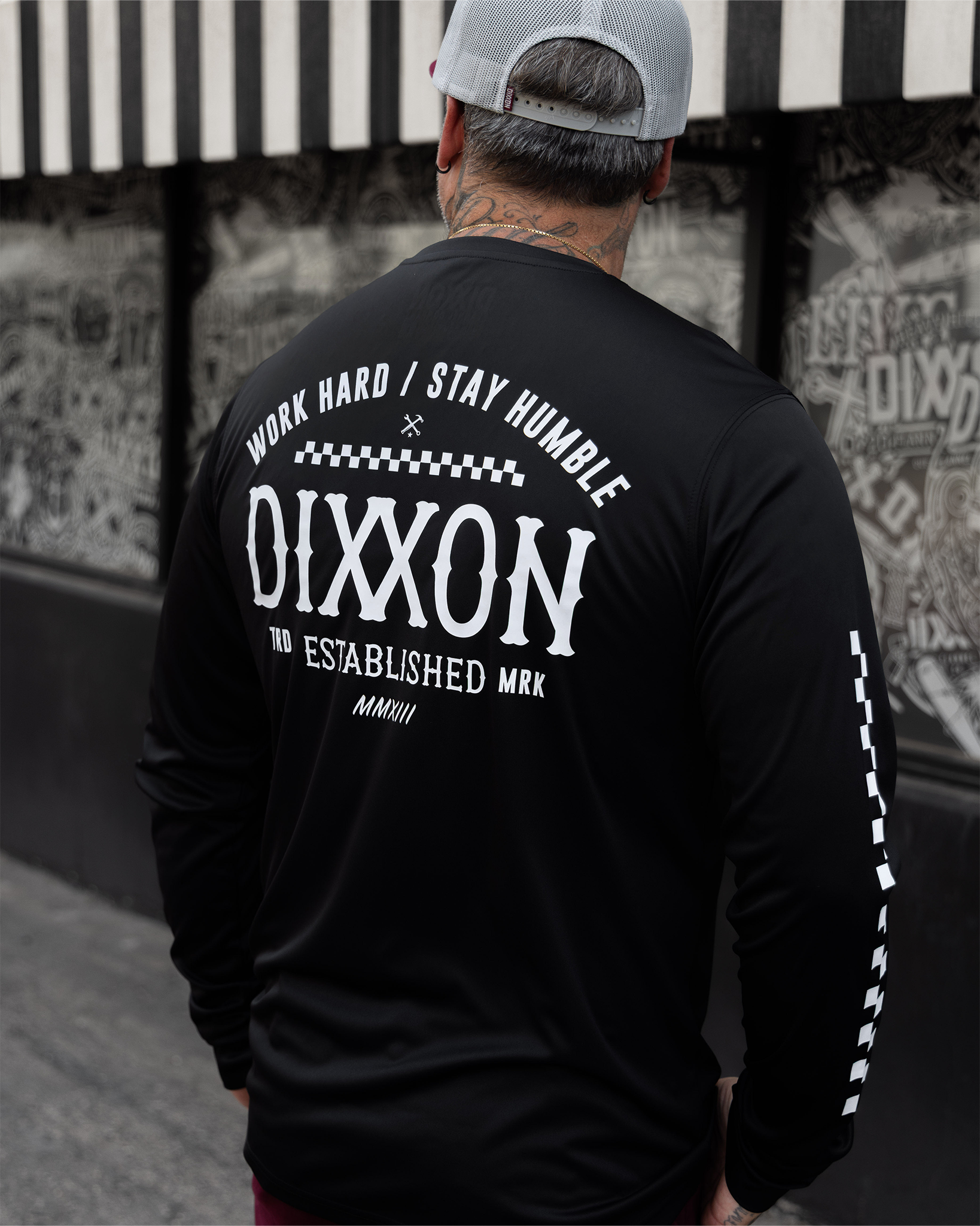 Bones UV Long Sleeve T-Shirt - Black view 1