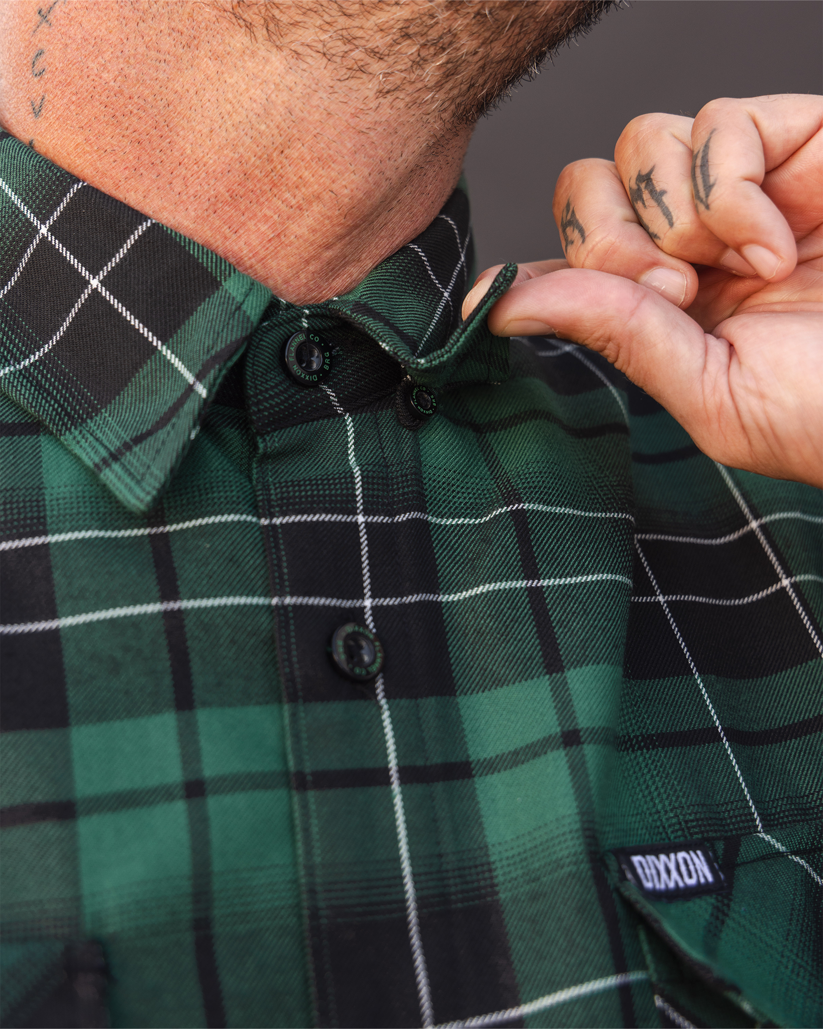 BRG Flannel view 4
