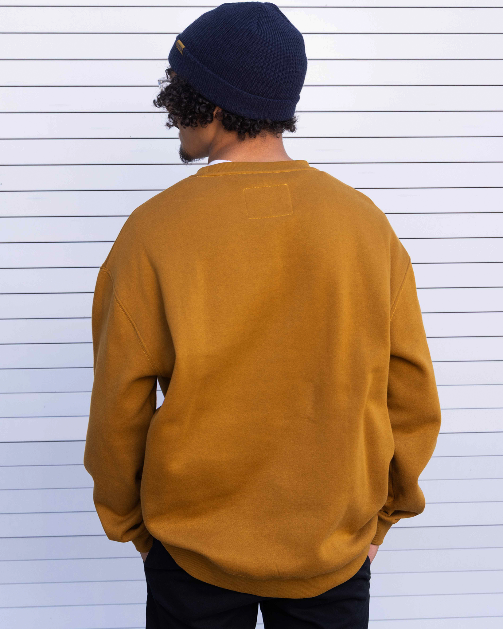 Pocket Crewneck - Camel - view 5