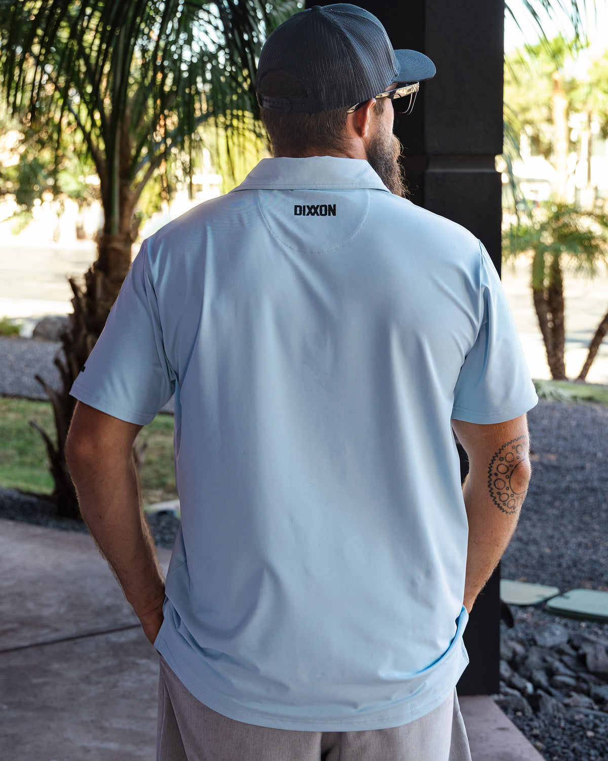 Solid Party Polo - Light Blue view 2