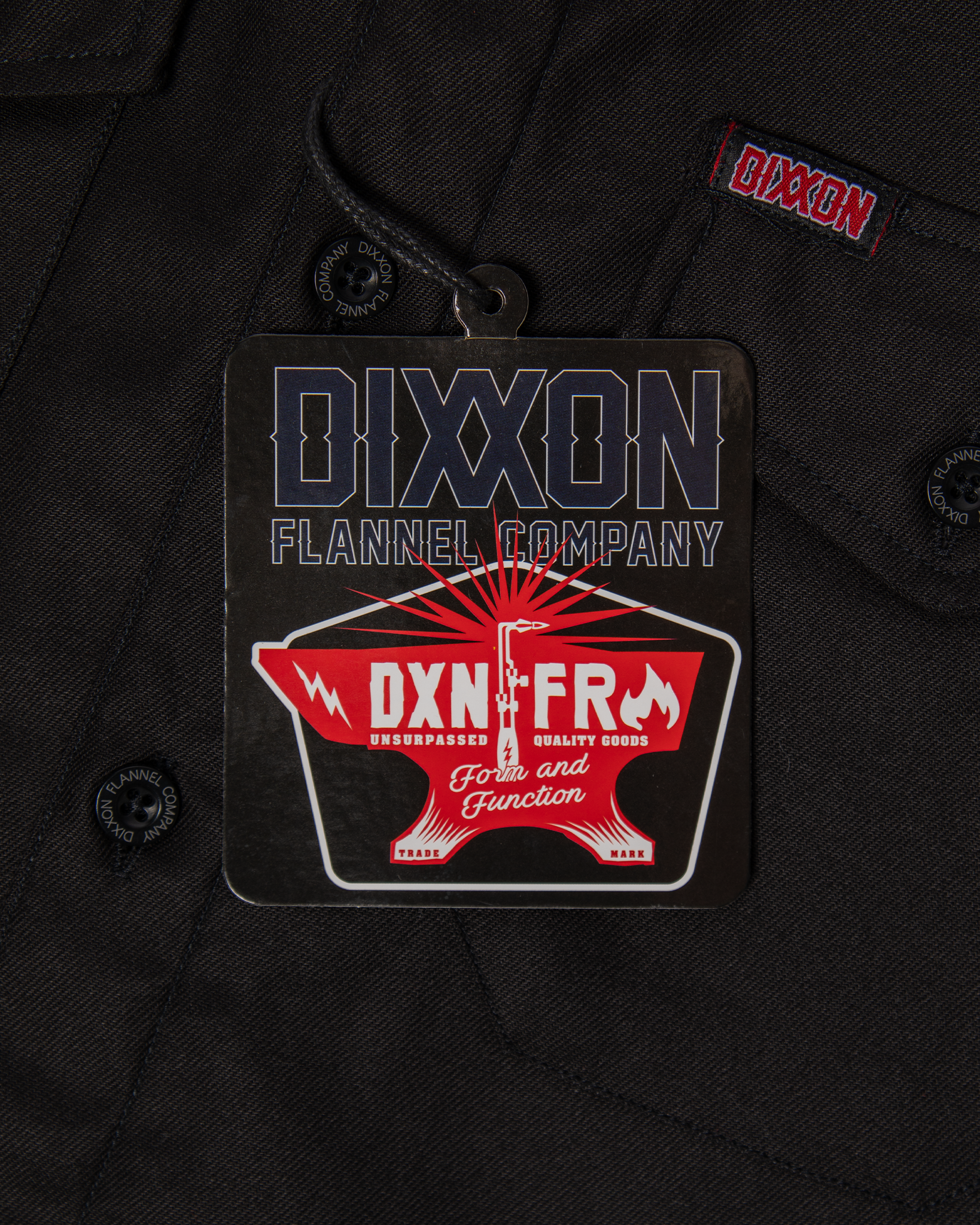 WorkForce FR Work Shirt - Black - Dixxon Flannel Co. view 6