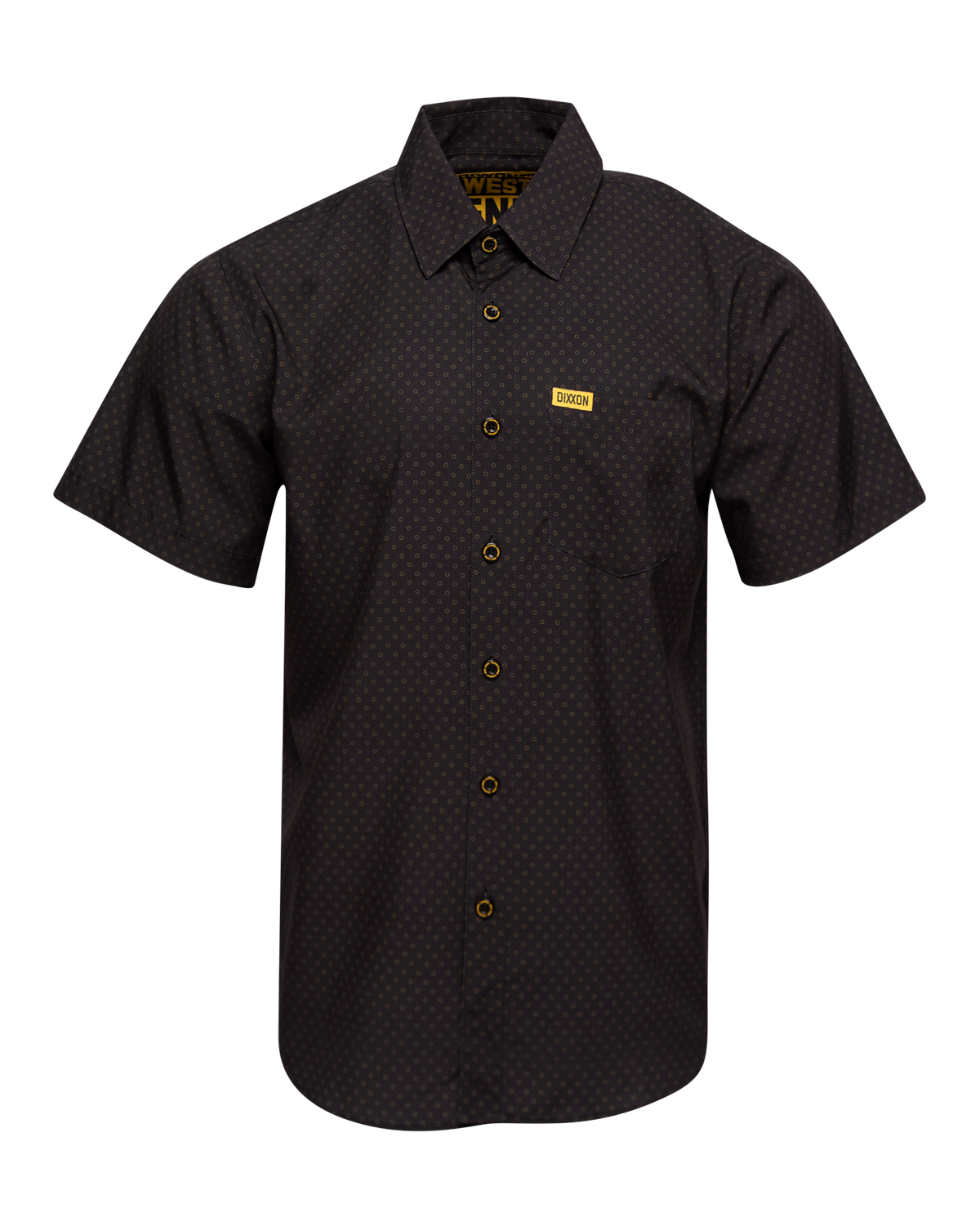 West End Party Shirt - Black & Gold view 2