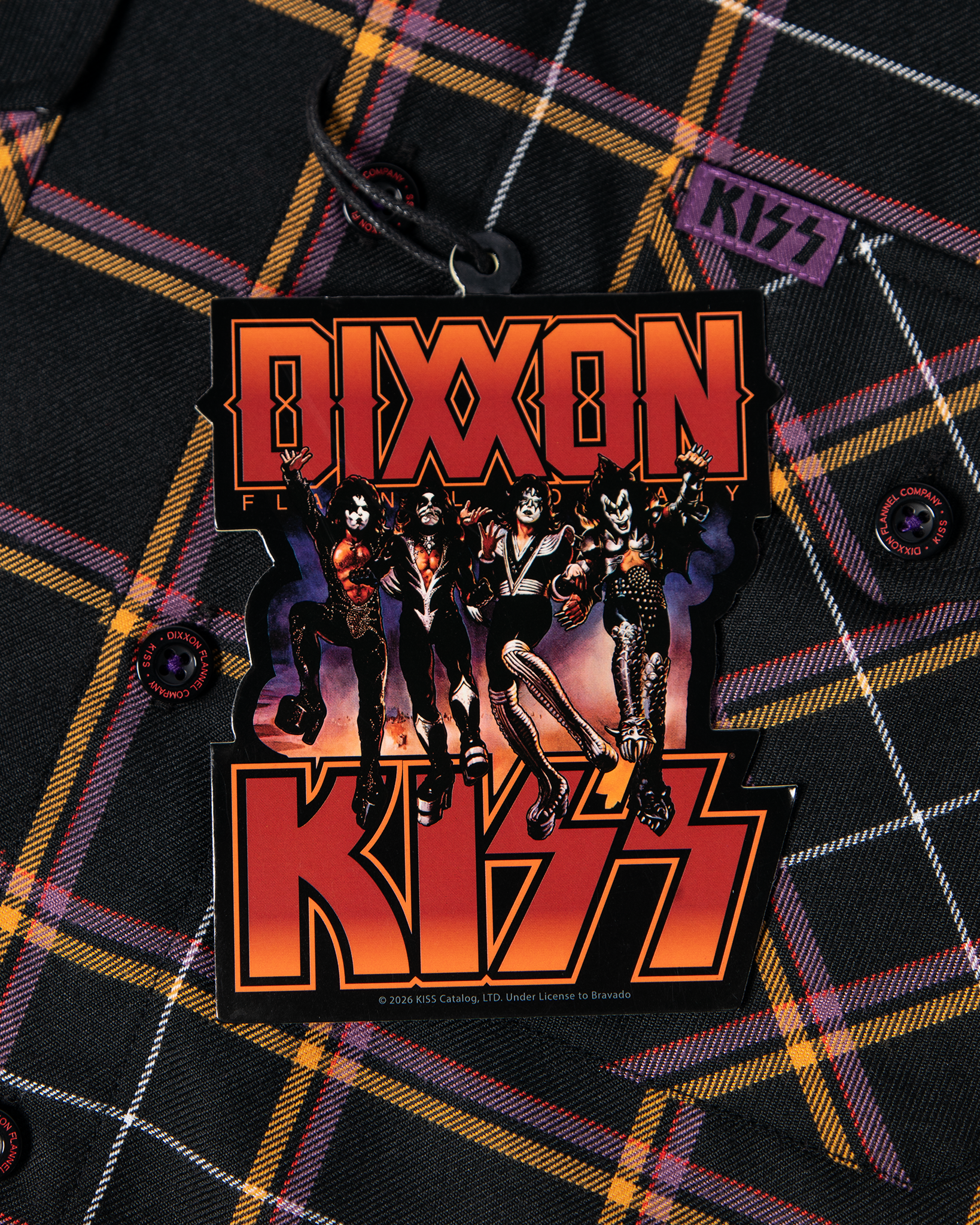 Women's KISS Destroyer Flannel - view 7