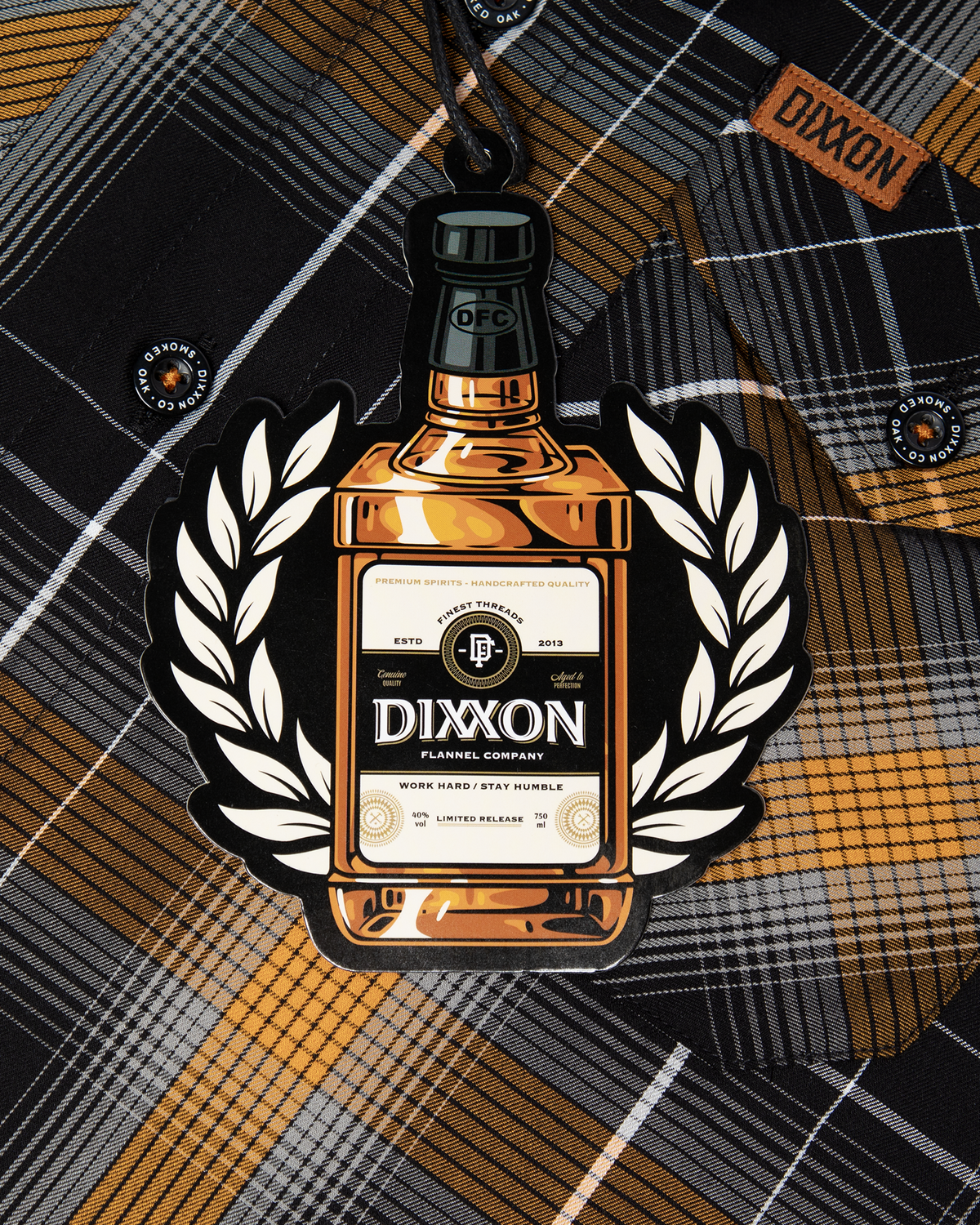 Smoked Oak Bamboo Long Sleeve - Dixxon Flannel Co. view 9