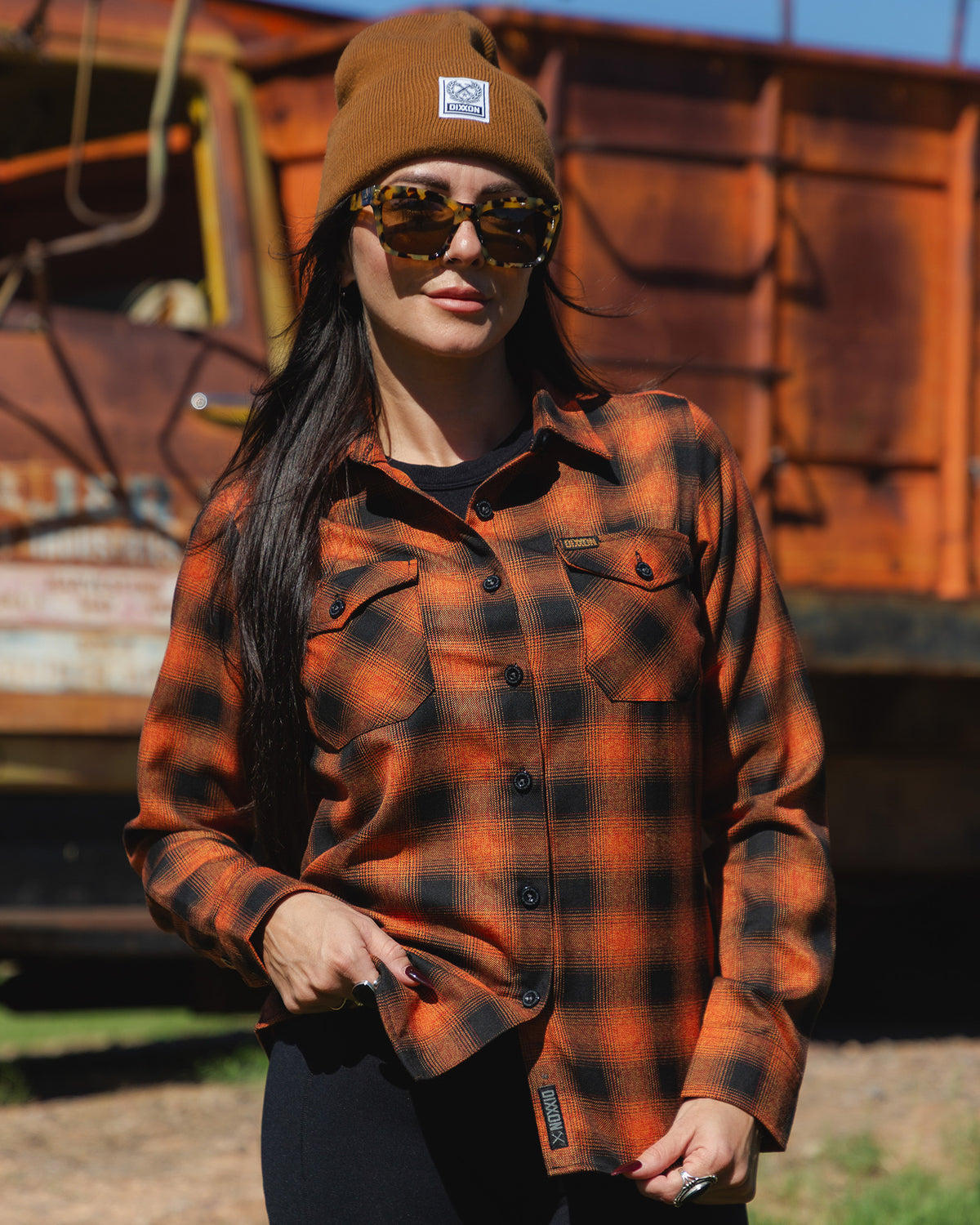 Women's Patch Flannel - view 1