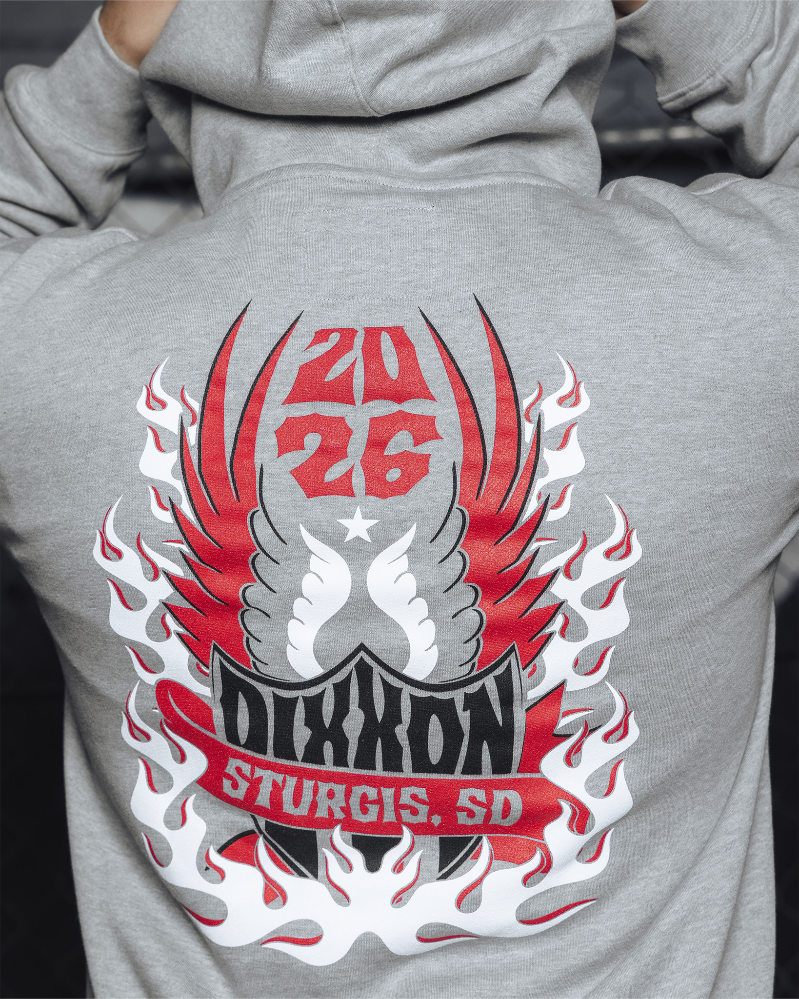 Sturgis Hellbound Pullover - Heather Gray - view 2