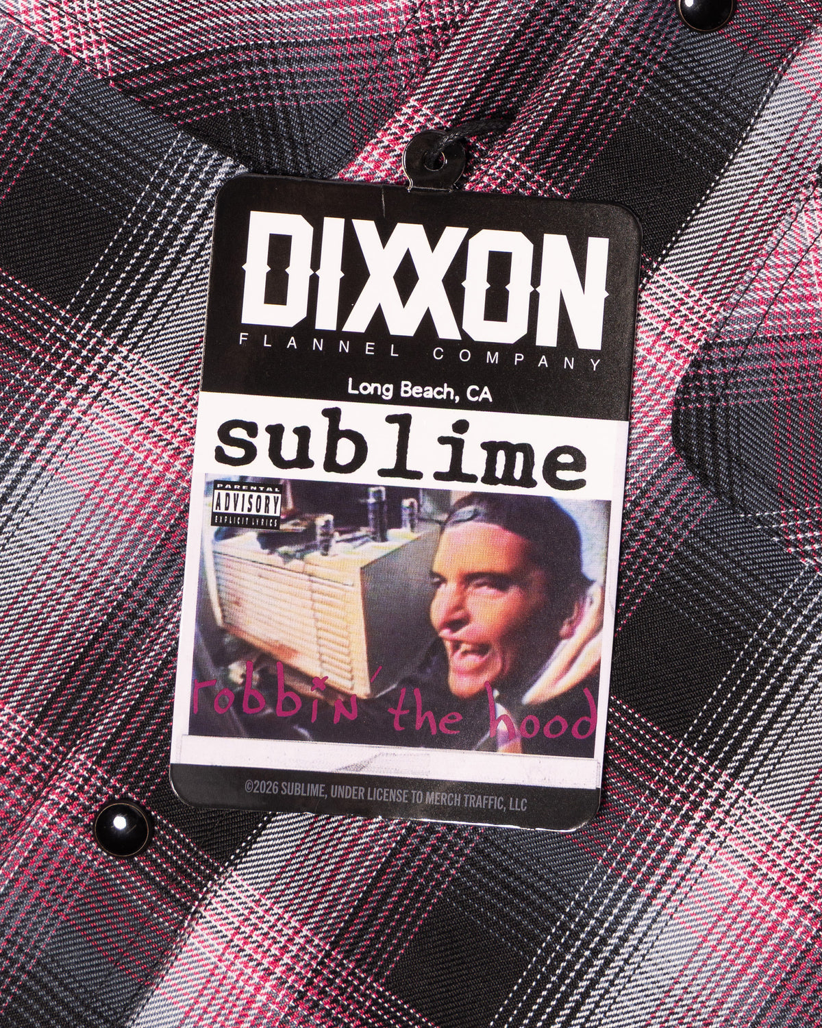Sublime 'Robbin' the Hood' Hooded Flannel Jacket view 15