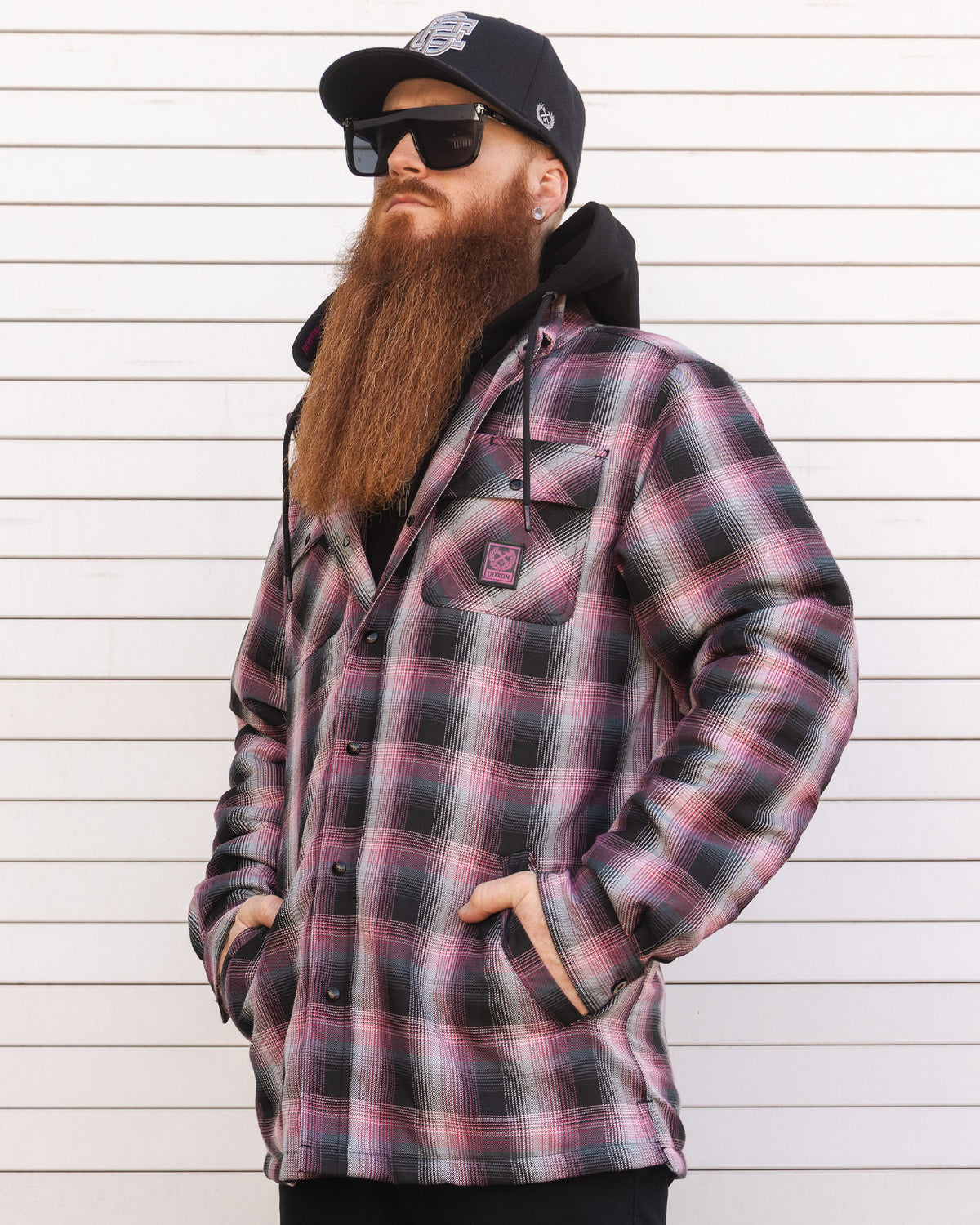 Sublime 'Robbin' the Hood' Hooded Flannel Jacket view 2