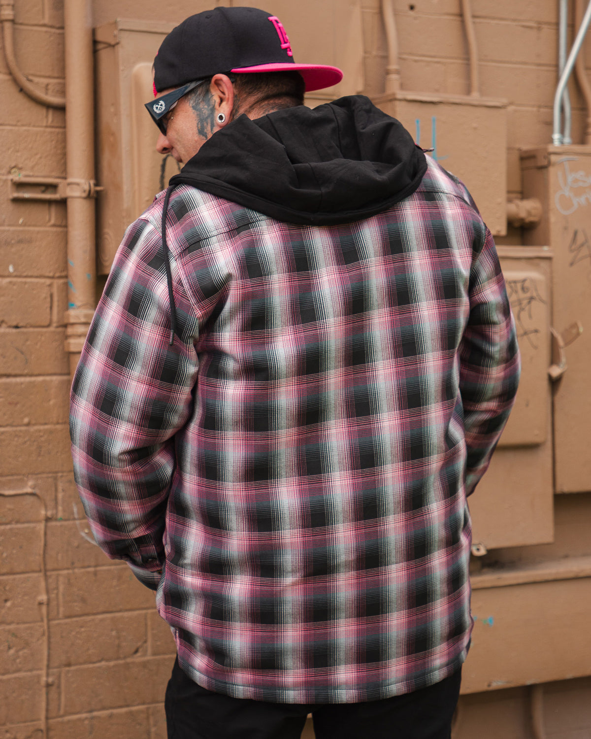 Sublime 'Robbin' the Hood' Hooded Flannel Jacket view 11