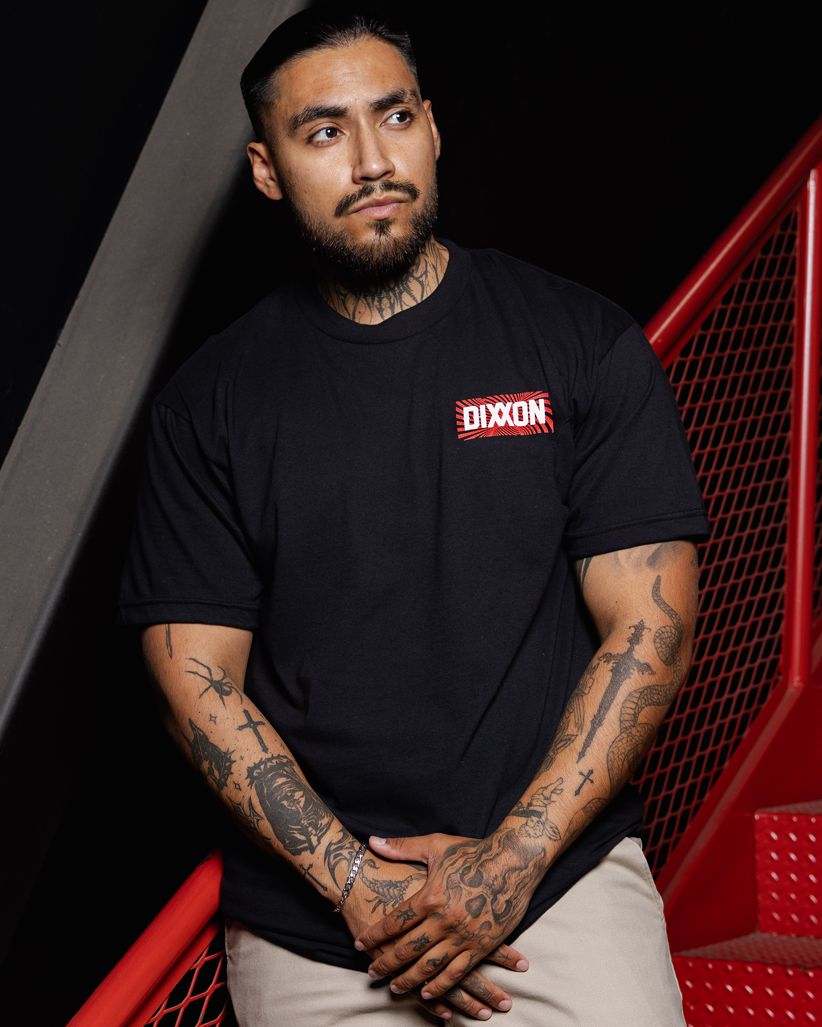Vortex T-Shirt - Black view 3