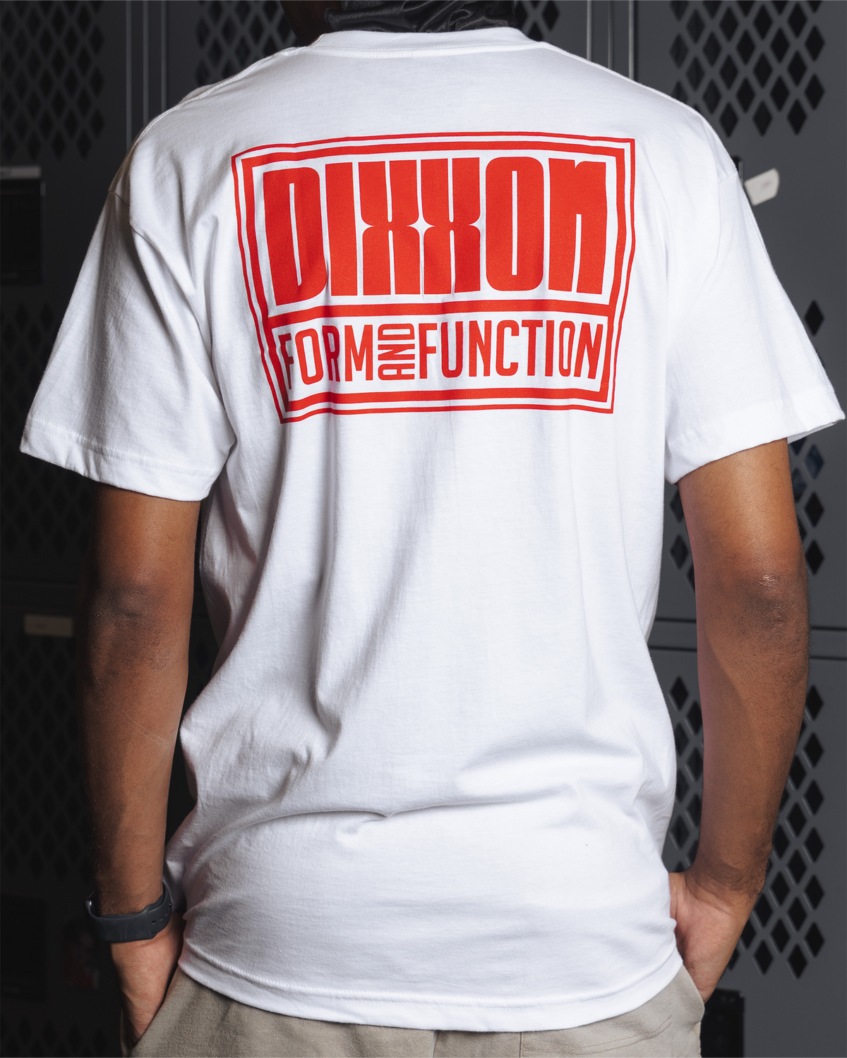 Red Modular T-Shirt - White view 1