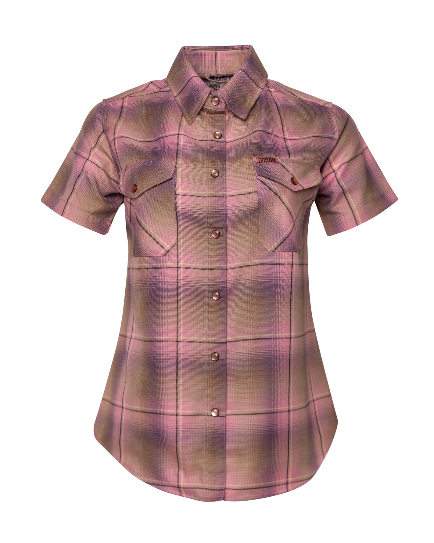 Women's Desert Rose Short Sleeve Flannel view 2