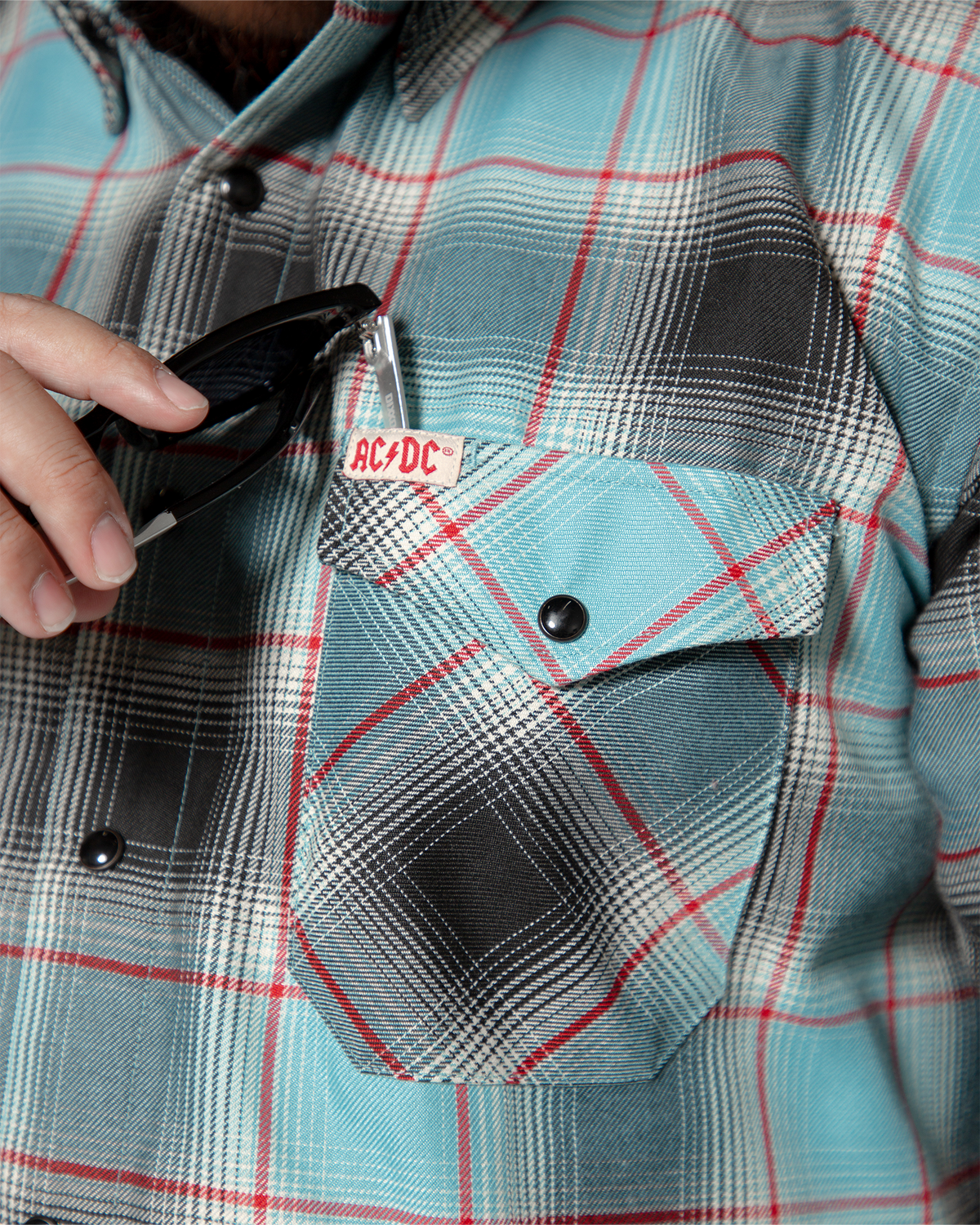 ACDC Dirty Deeds Done Dirt Cheap Flannel - view 5