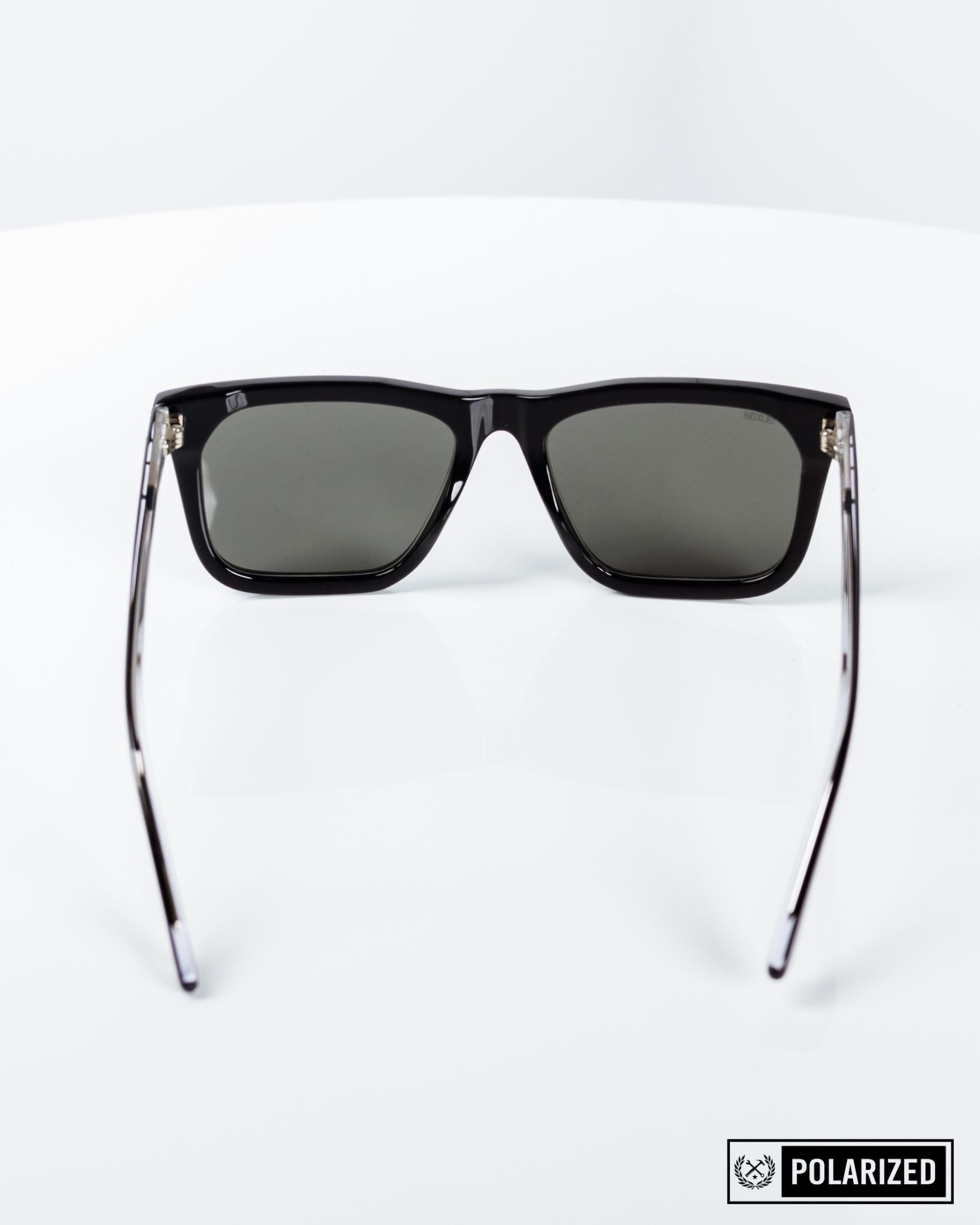 Anvil Sunglasses - Polished Black & Gray Polarized - Dixxon Flannel Co.