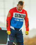 Badge Off - Road / MX Jersey - Red, White, & Blue - Dixxon Flannel Co.