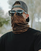 Bandana Neck Gaiter - Brown & Black - Dixxon Flannel Co.