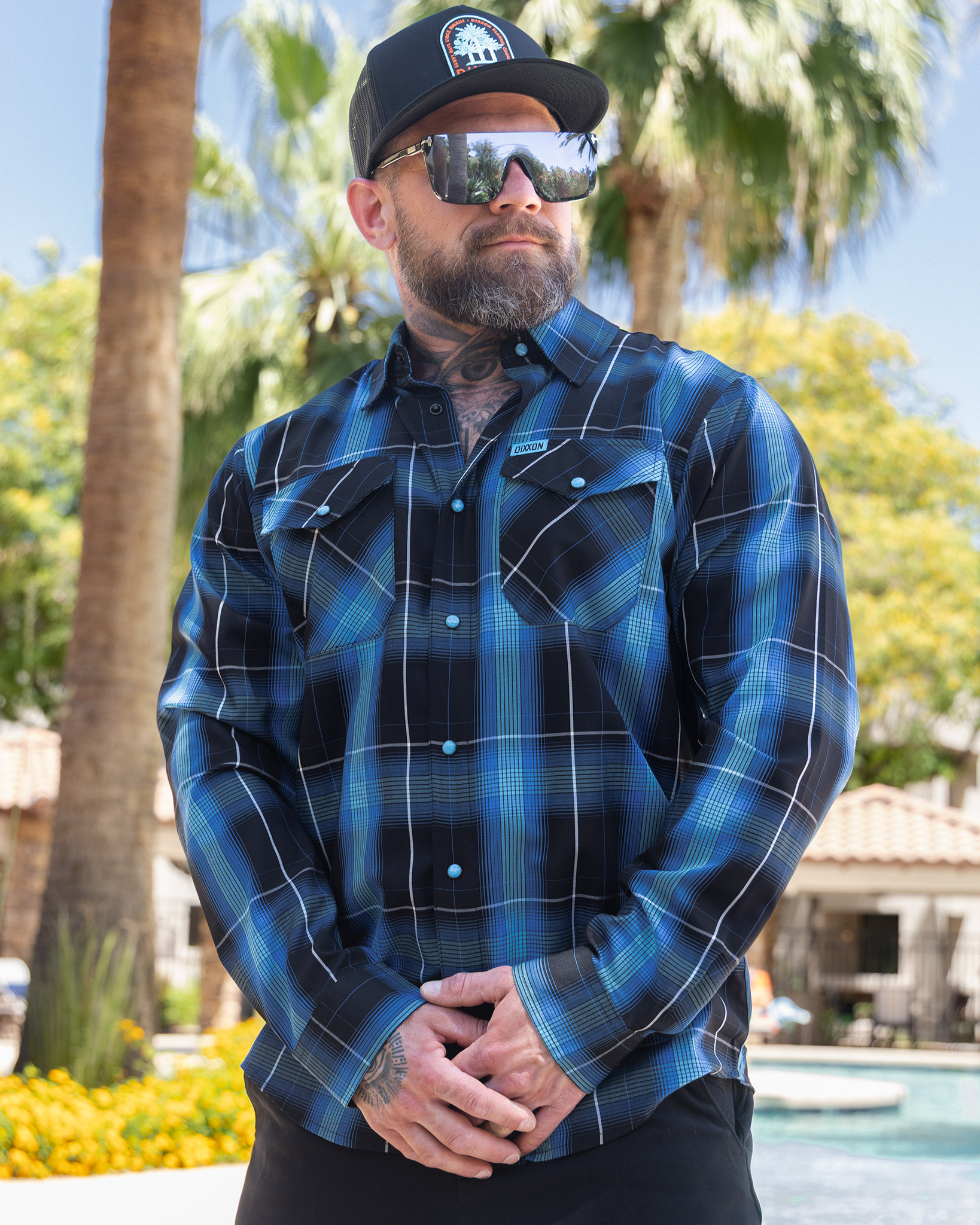 Barrier Reef Bamboo Long Sleeve - Dixxon Flannel Co.