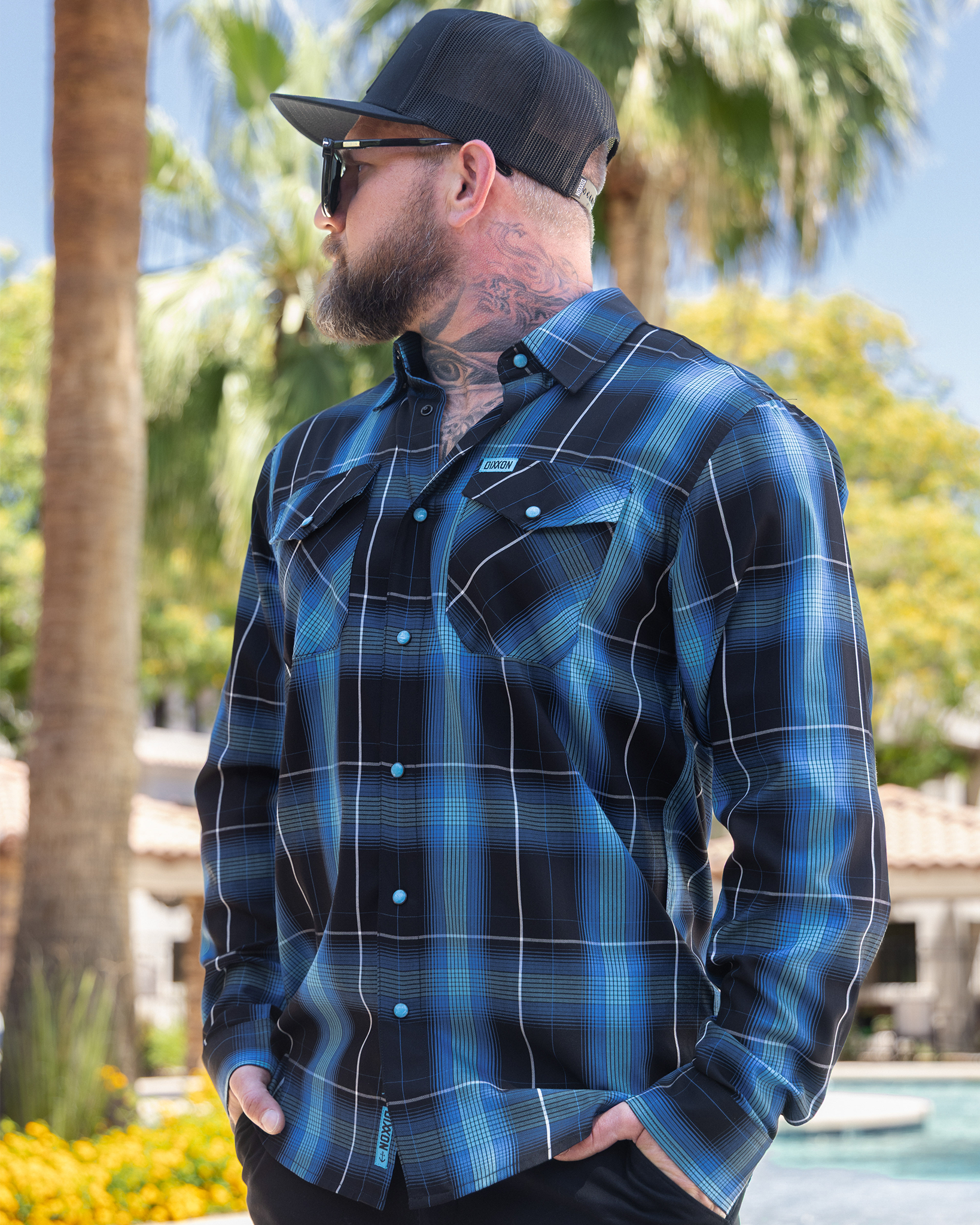 Barrier Reef Bamboo Long Sleeve - Dixxon Flannel Co.
