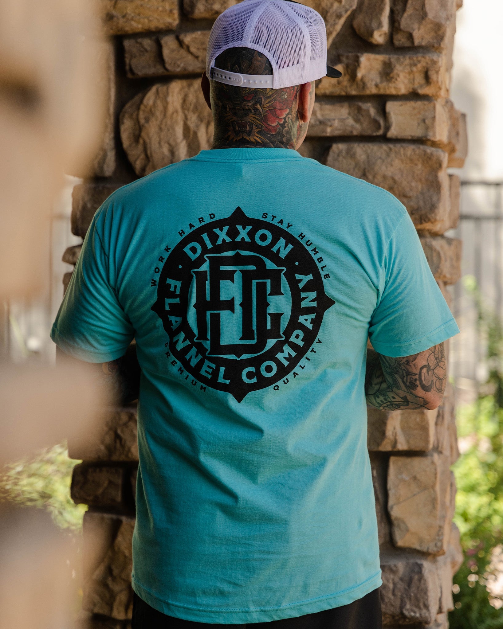 Black Compass T-Shirt - Tiffany - Dixxon Flannel Co.
