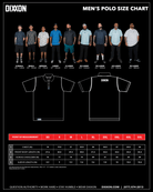 Black Floral Premium Polo - Heathered Gray - Dixxon Flannel Co.