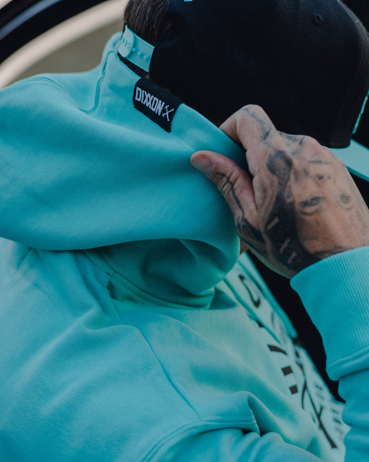 Black Pastime Pullover Hoodie - Tiffany - view 3