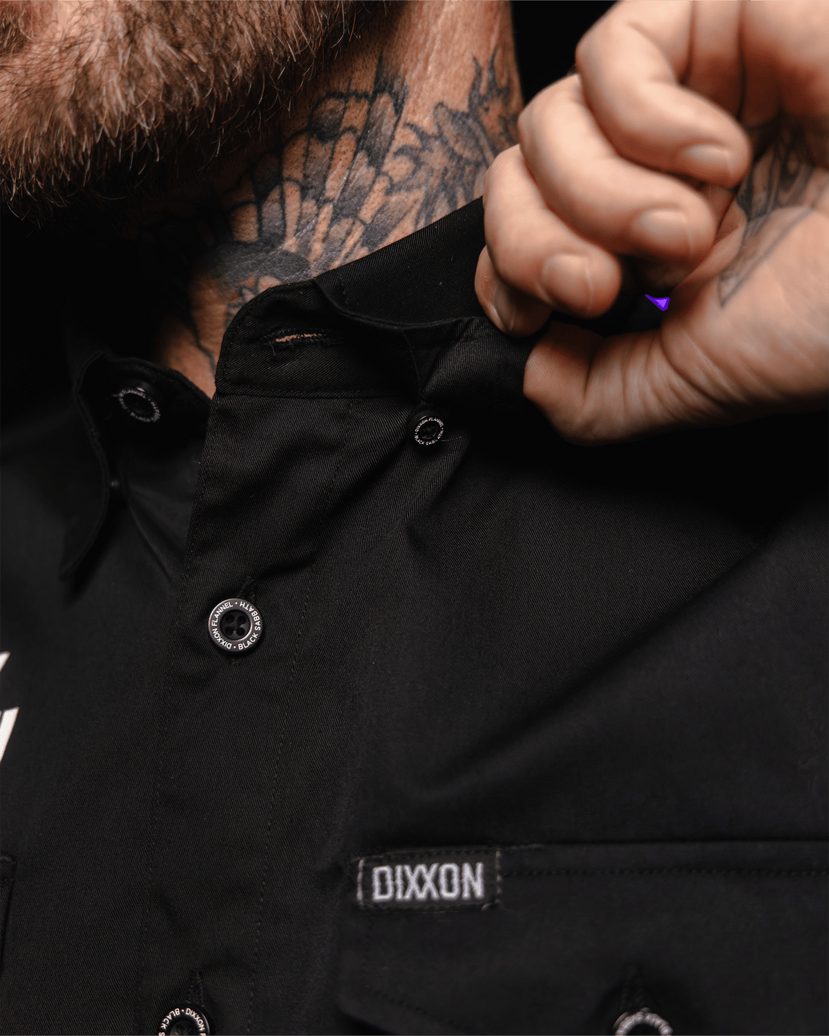 Black Sabbath WorkForce Short Sleeve Work Shirt - Black - view 5