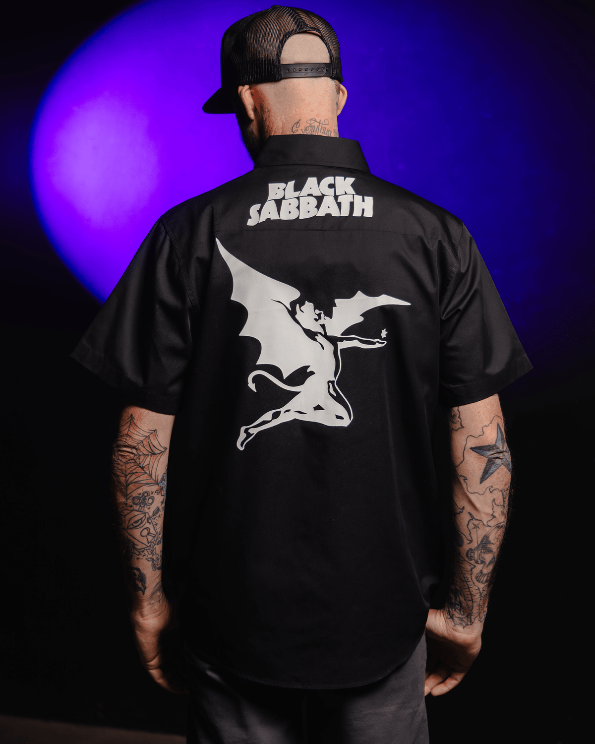 Black Sabbath WorkForce Short Sleeve Work Shirt - Black - view 1
