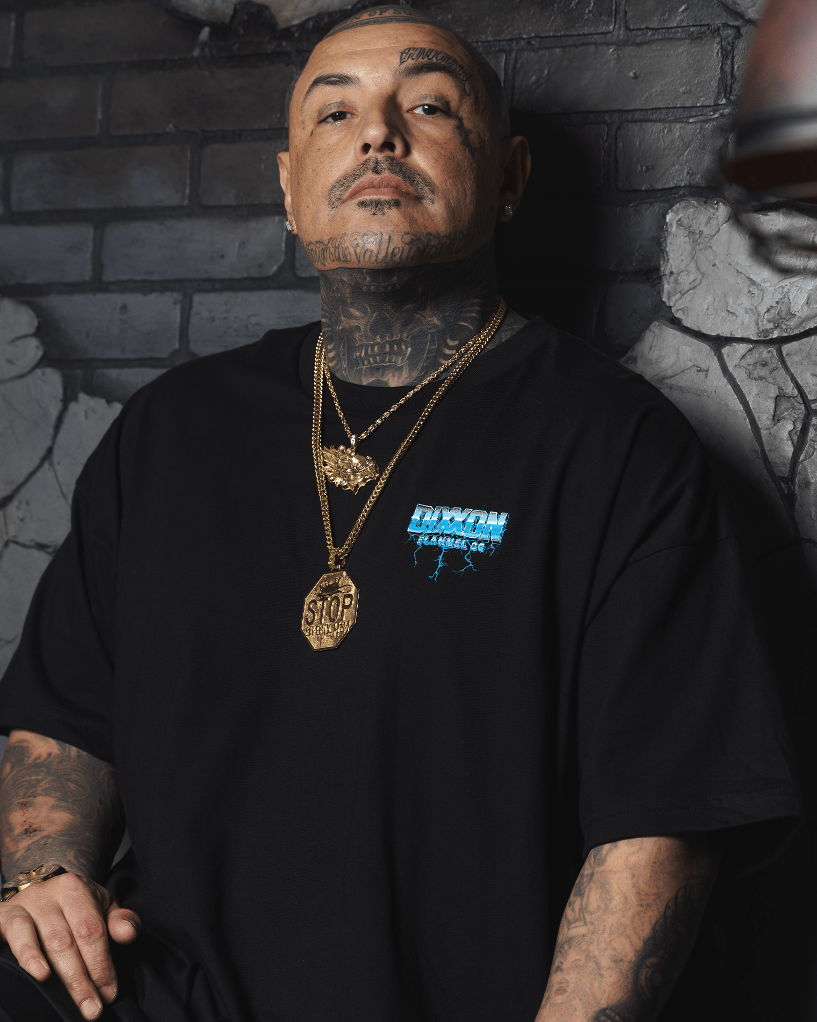 Blue Storm T-Shirt - Black - Dixxon Flannel Co. view 4