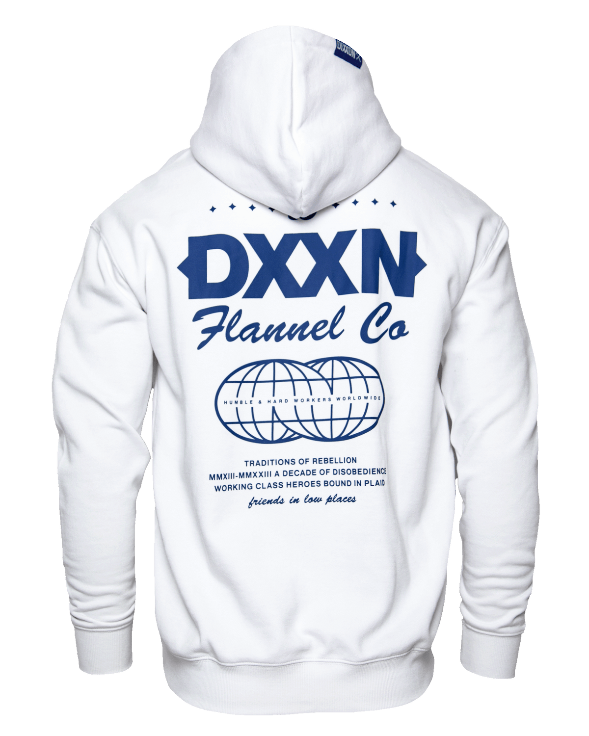 Blue Tech Zip Up - White - view 2