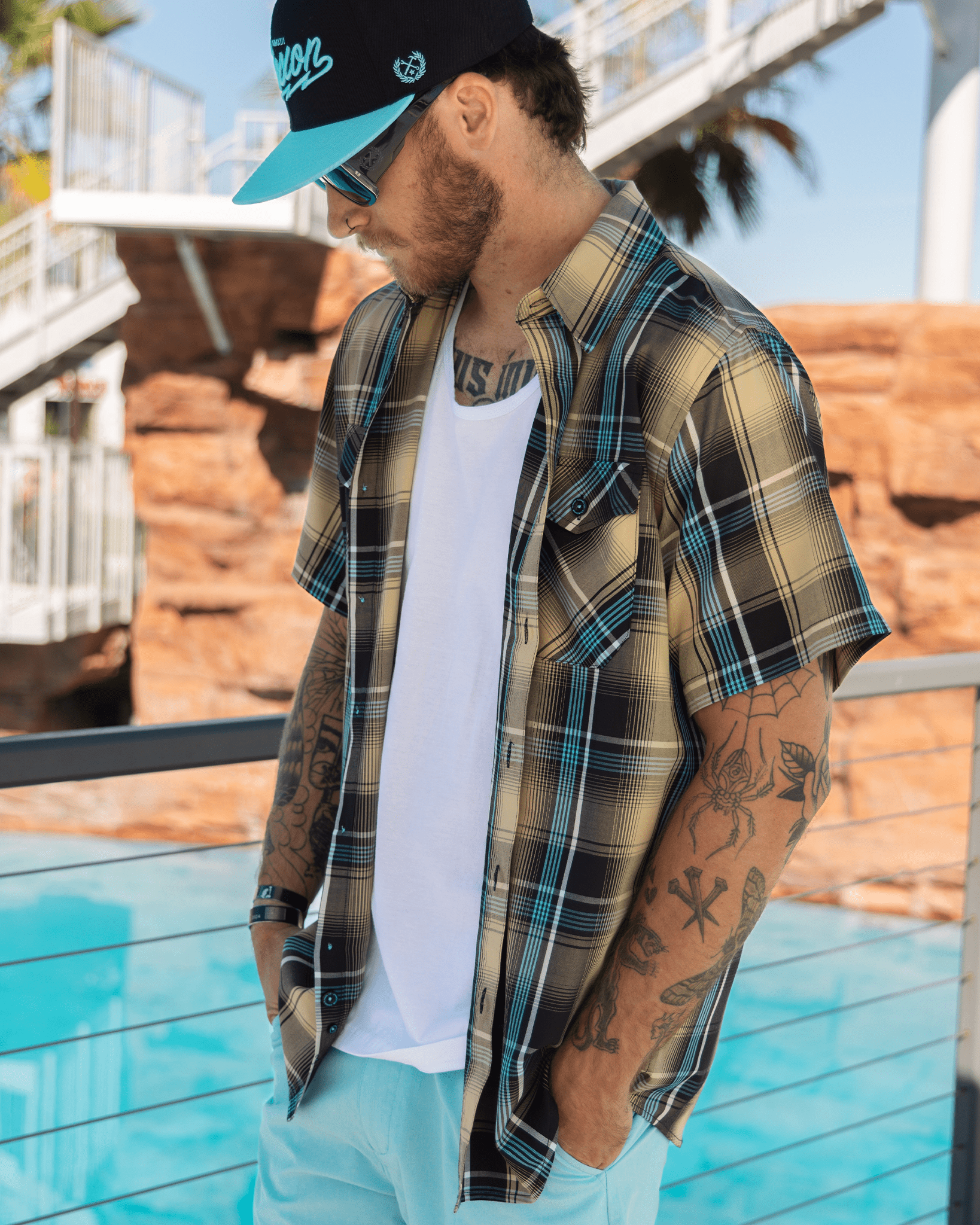 Boardwalk Bamboo Short Sleeve - Dixxon Flannel Co.