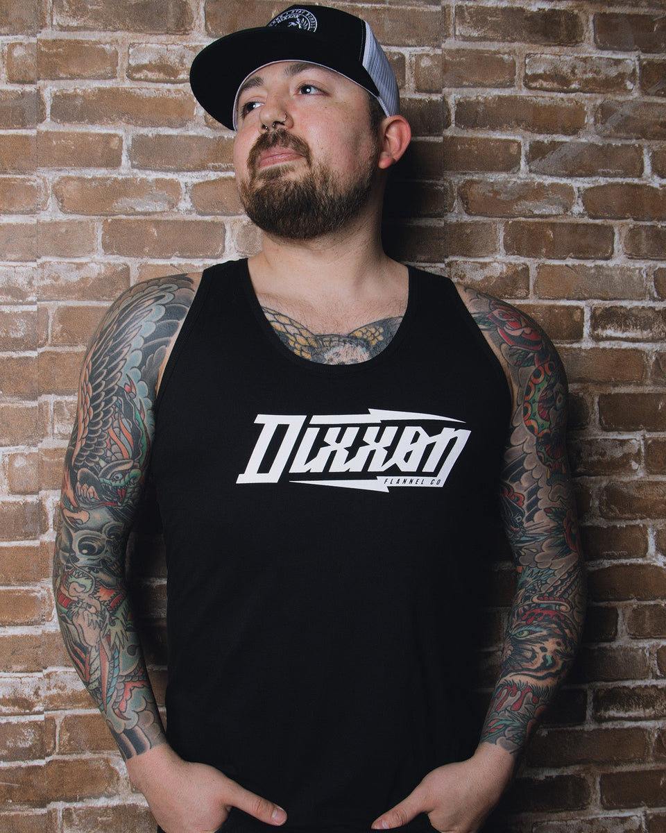 Men's Bolt Tank - Black | Dixxon Flannel Co.