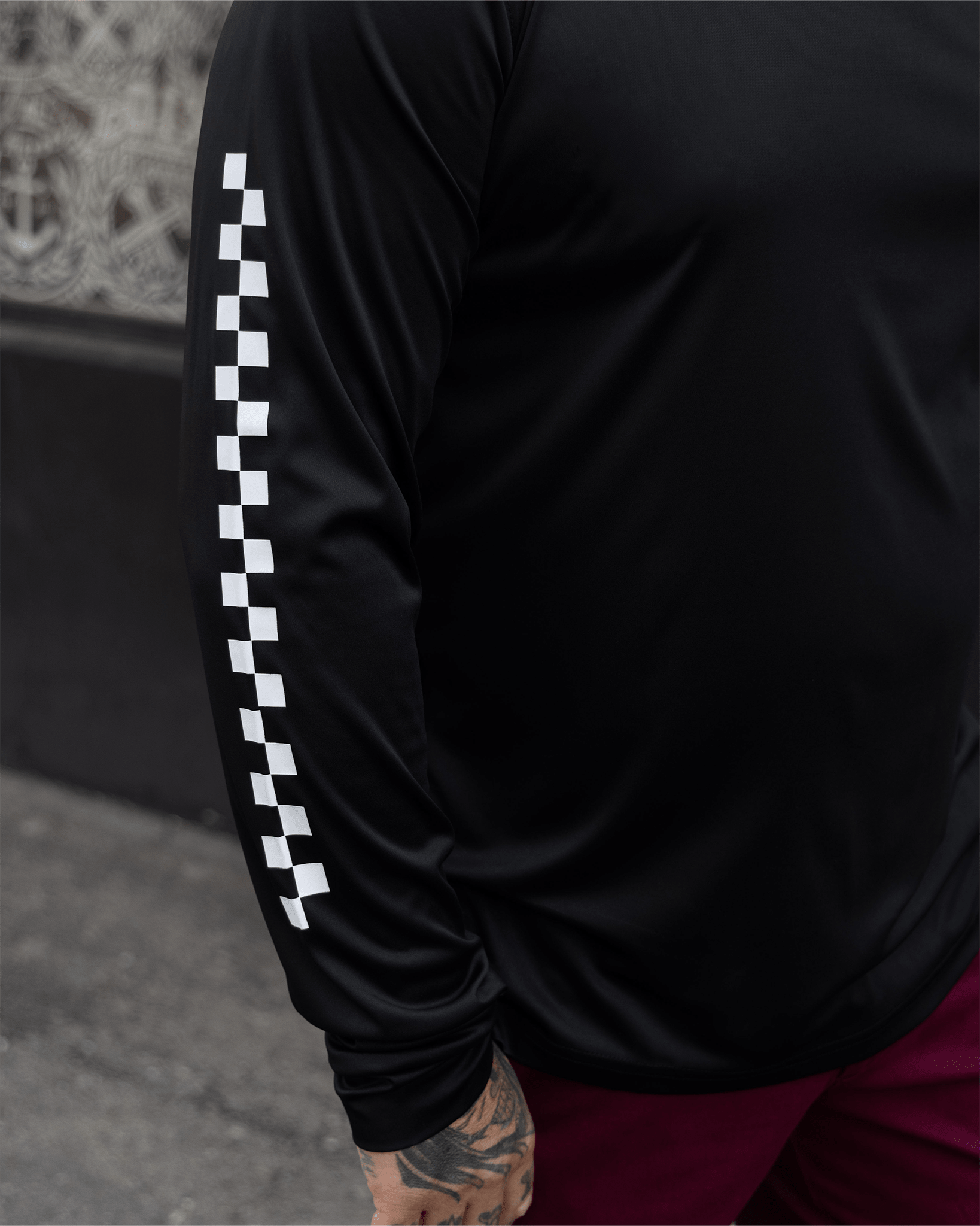 Bones UV Long Sleeve T-Shirt - Black - Dixxon Flannel Co. view 5