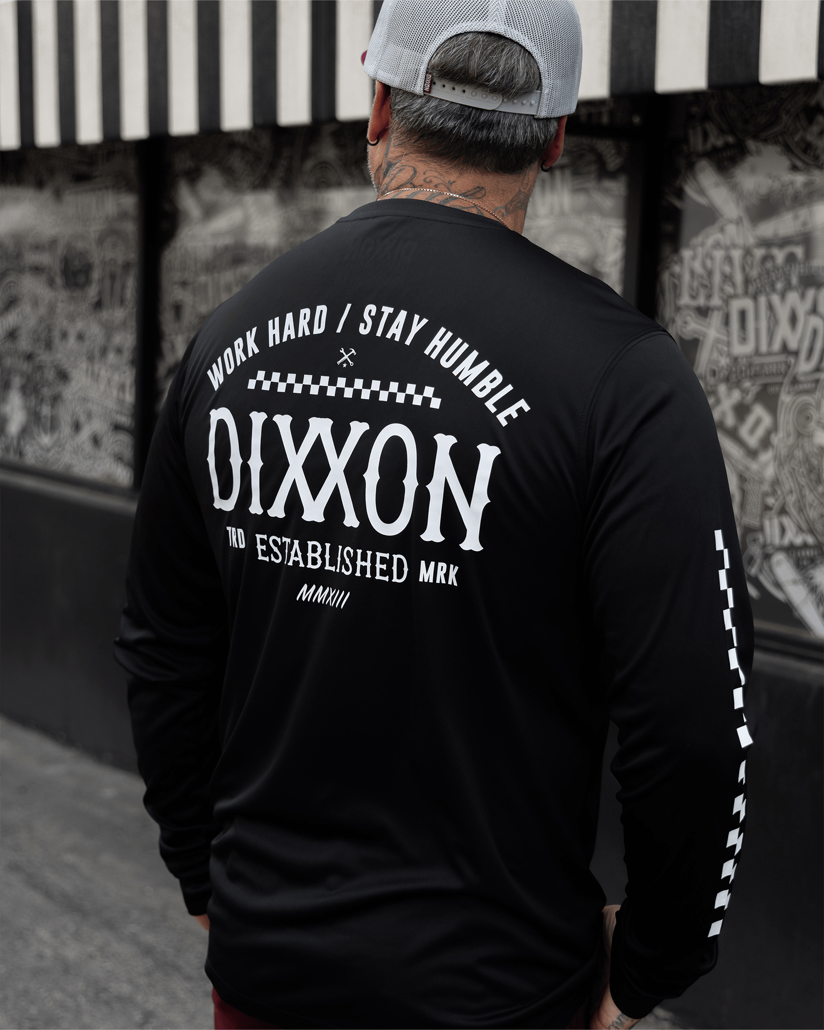 Bones UV Long Sleeve T-Shirt - Black - Dixxon Flannel Co. view 1