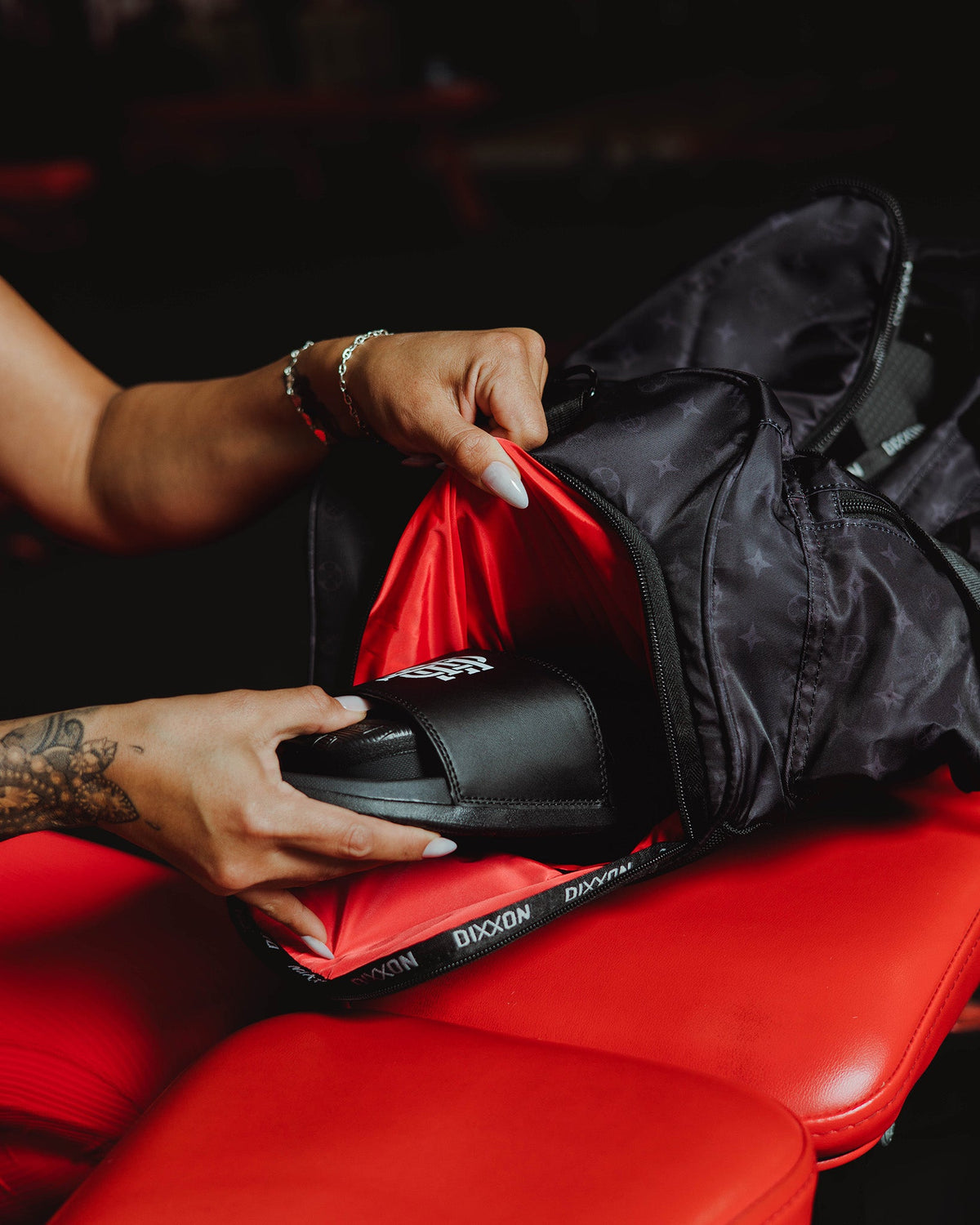 Bougie Duffle Bag - Black & Gray - Dixxon Flannel Co. view 4