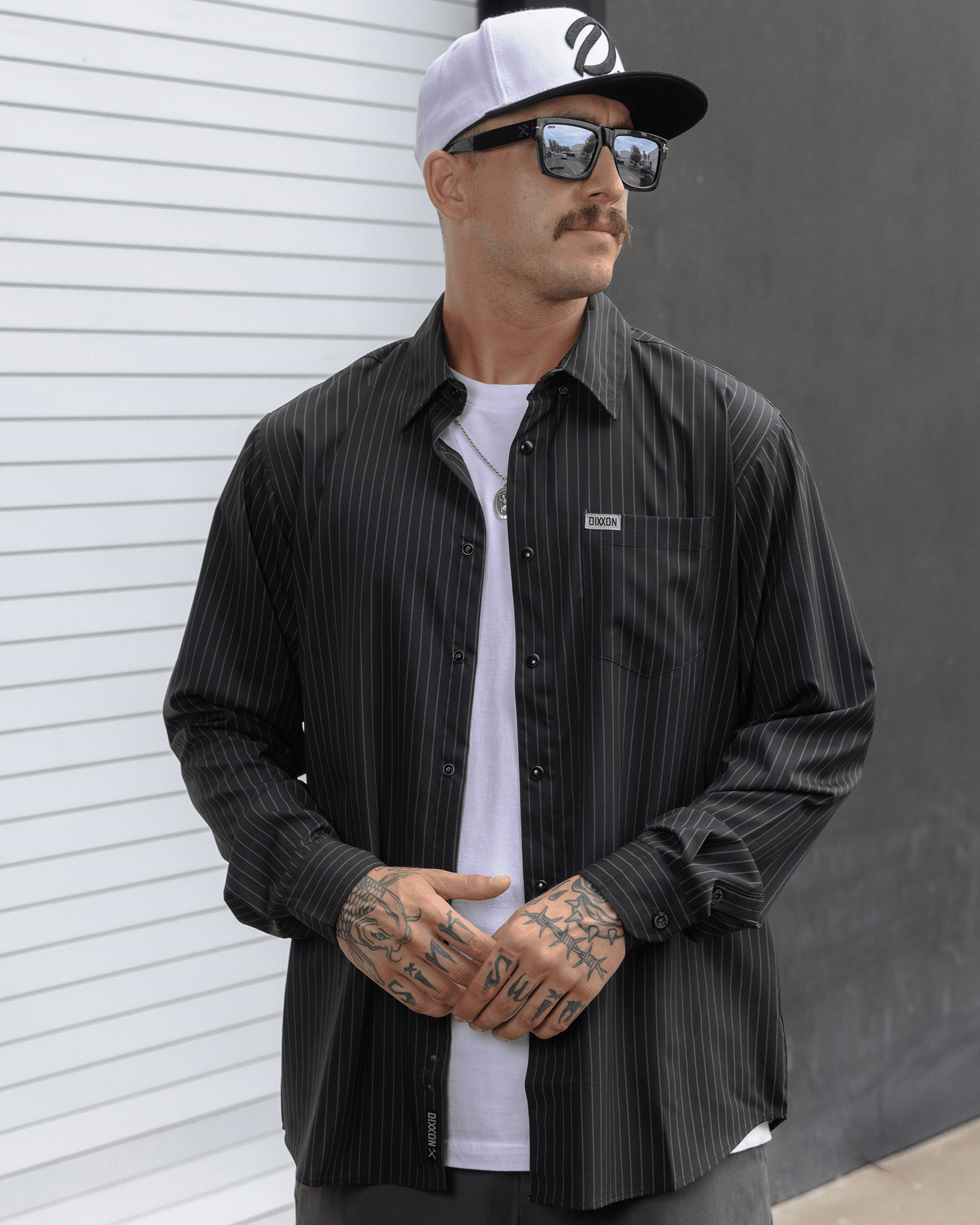 Cable Long Sleeve Party Shirt - Dixxon Flannel Co. view 1