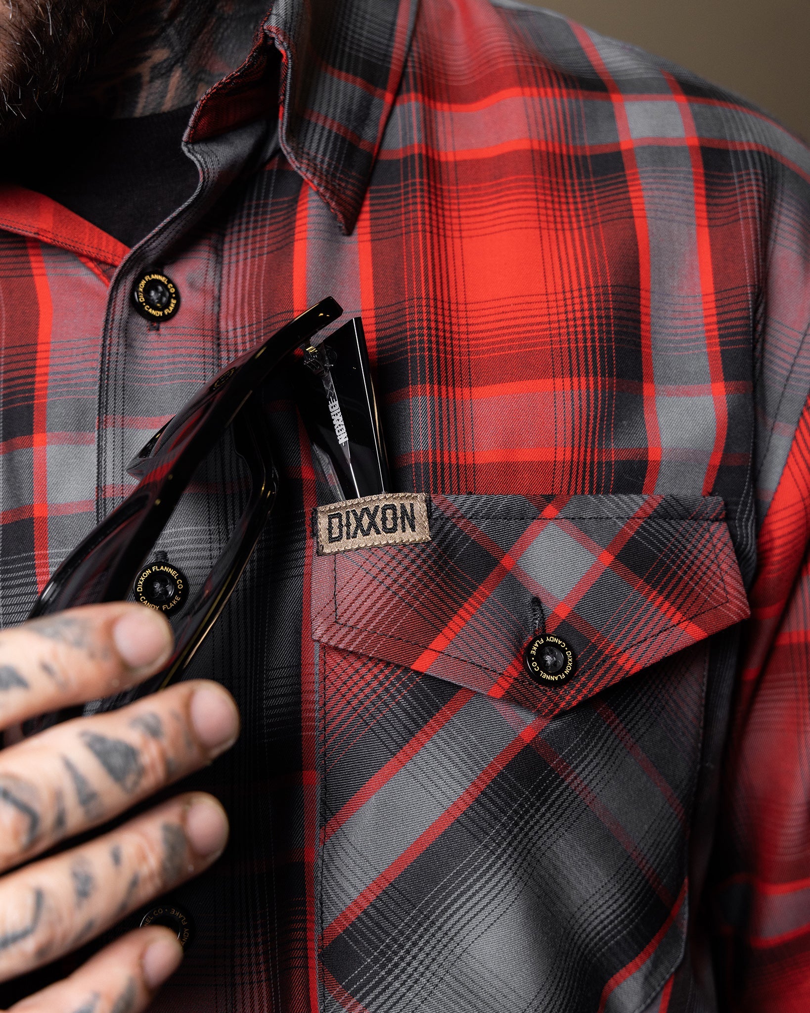 Candy Flake Bamboo Long Sleeve - Dixxon Flannel Co.