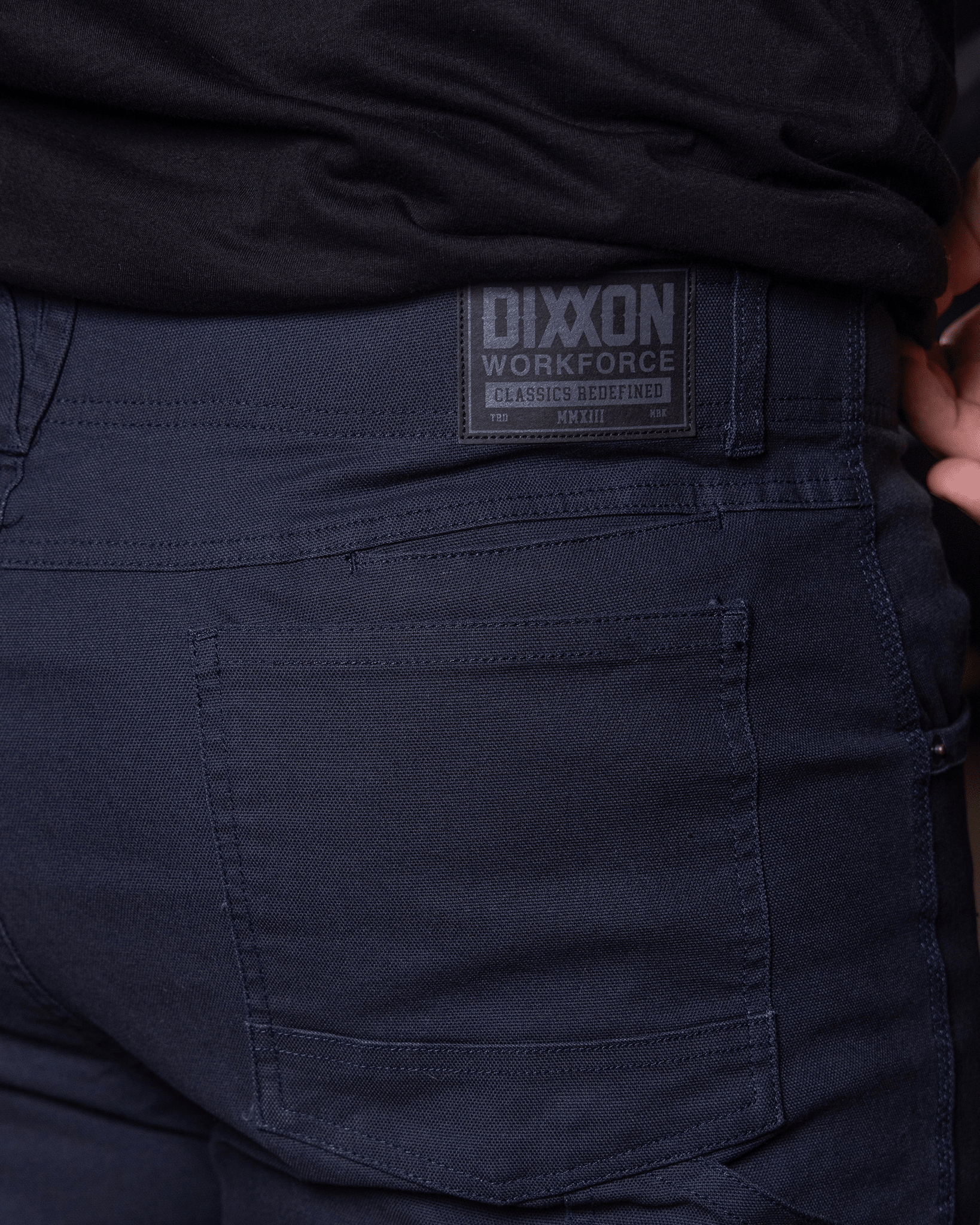Canvas Work Pants - Navy - Dixxon Flannel Co. view 7