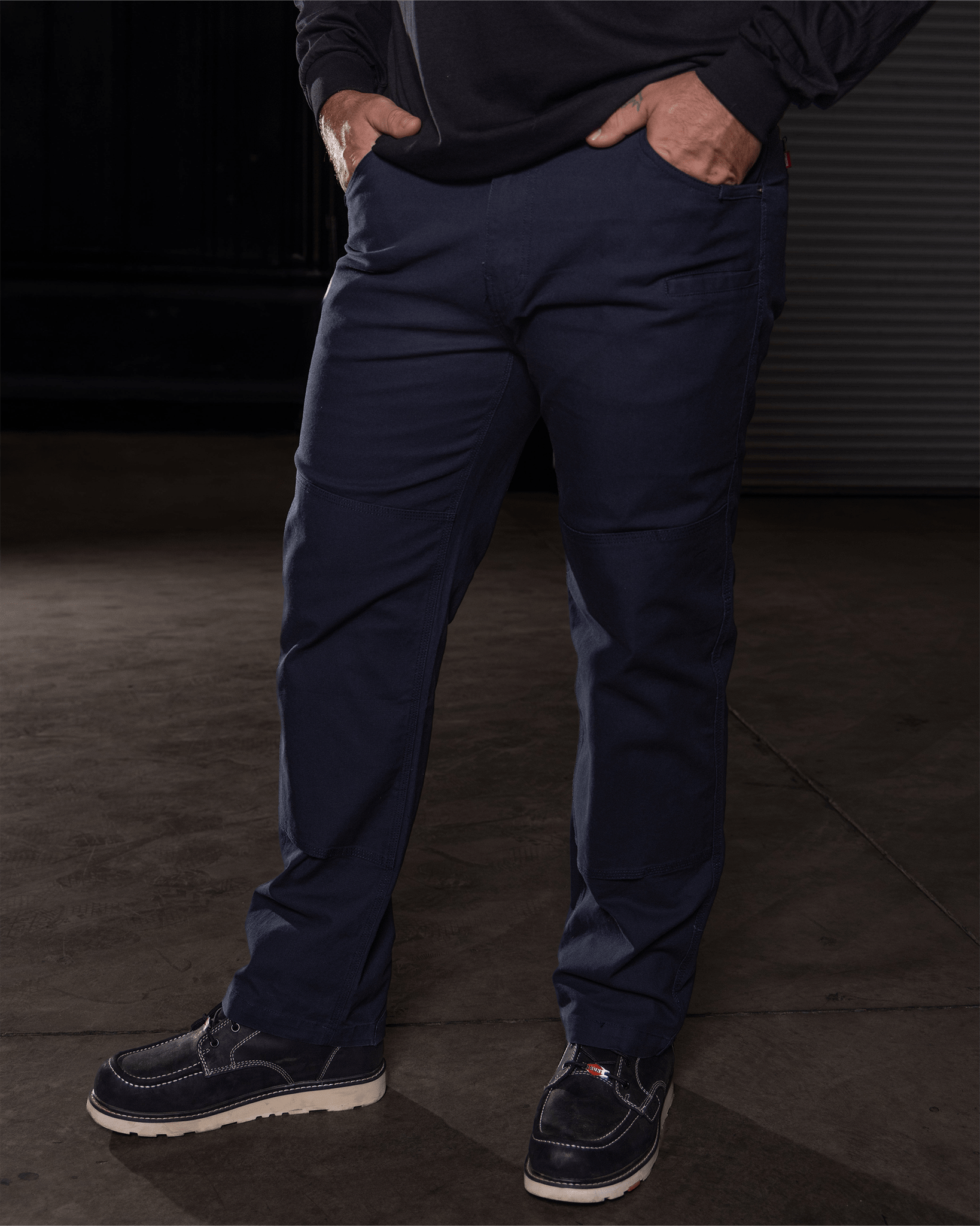 Canvas Work Pants - Navy - Dixxon Flannel Co. view 1